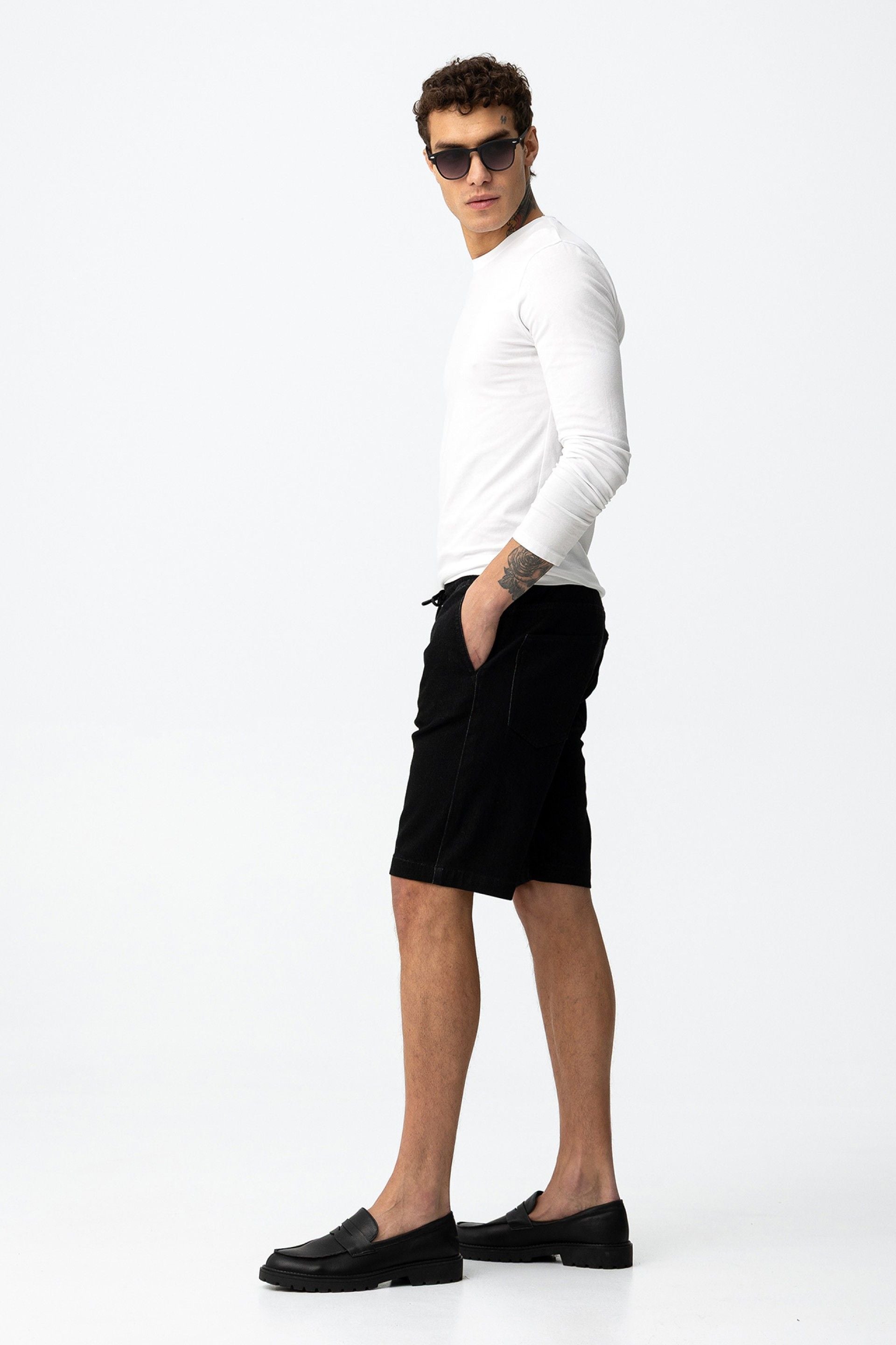 Bermuda Indigo Knit56 Negro