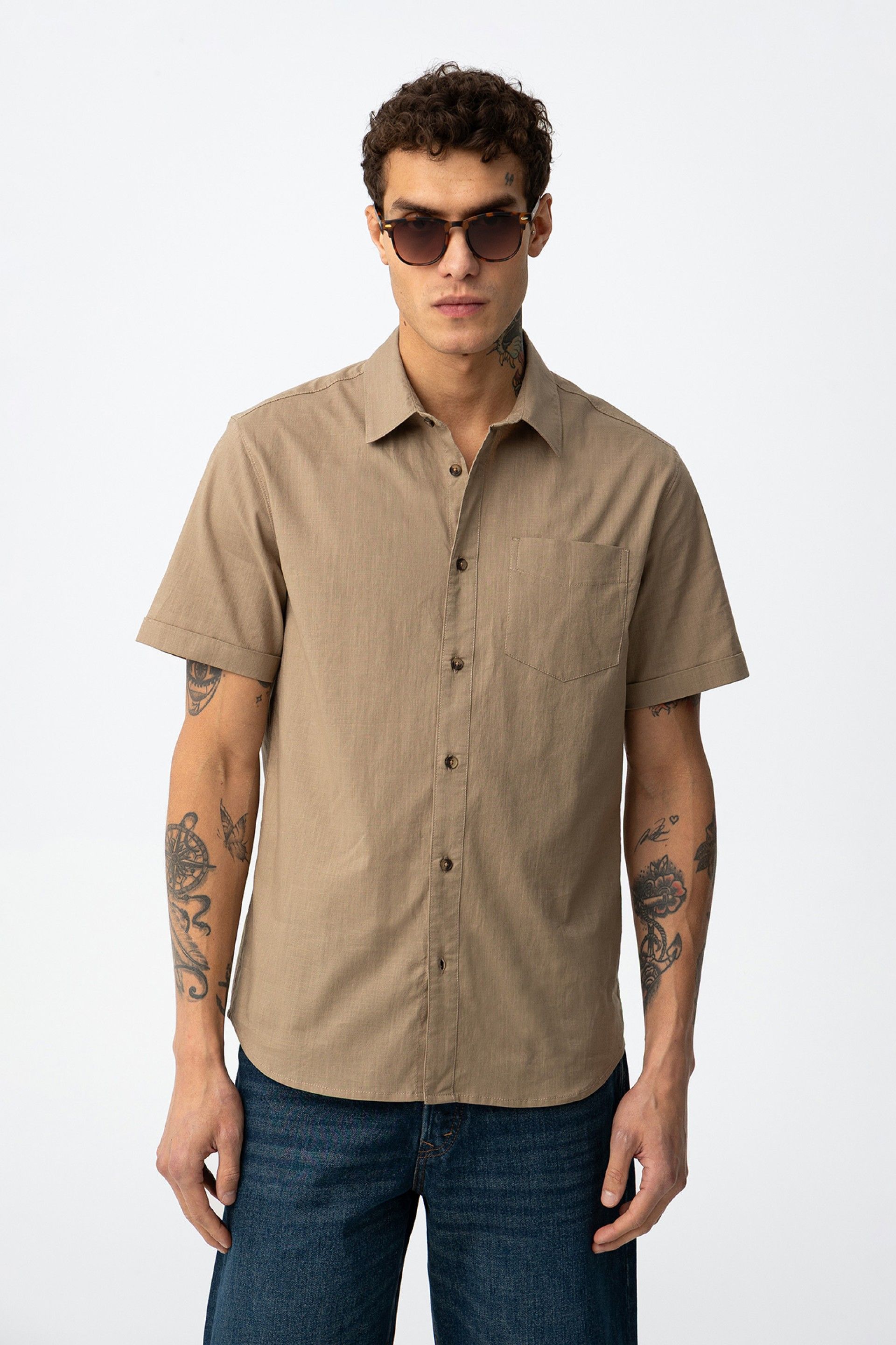 Camisa Kobe Khaki