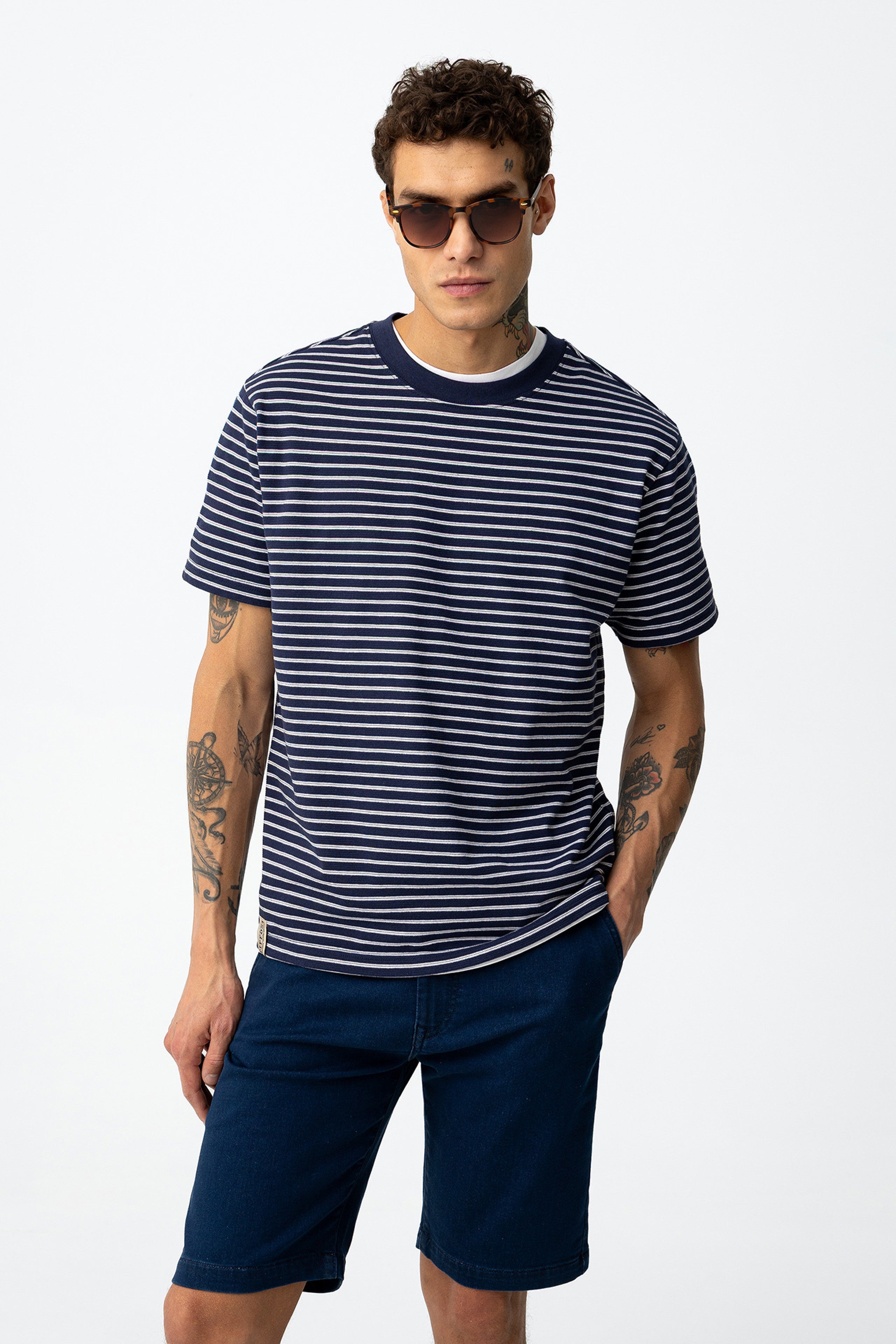 Bermuda Indigo Knit 53 Oscuro