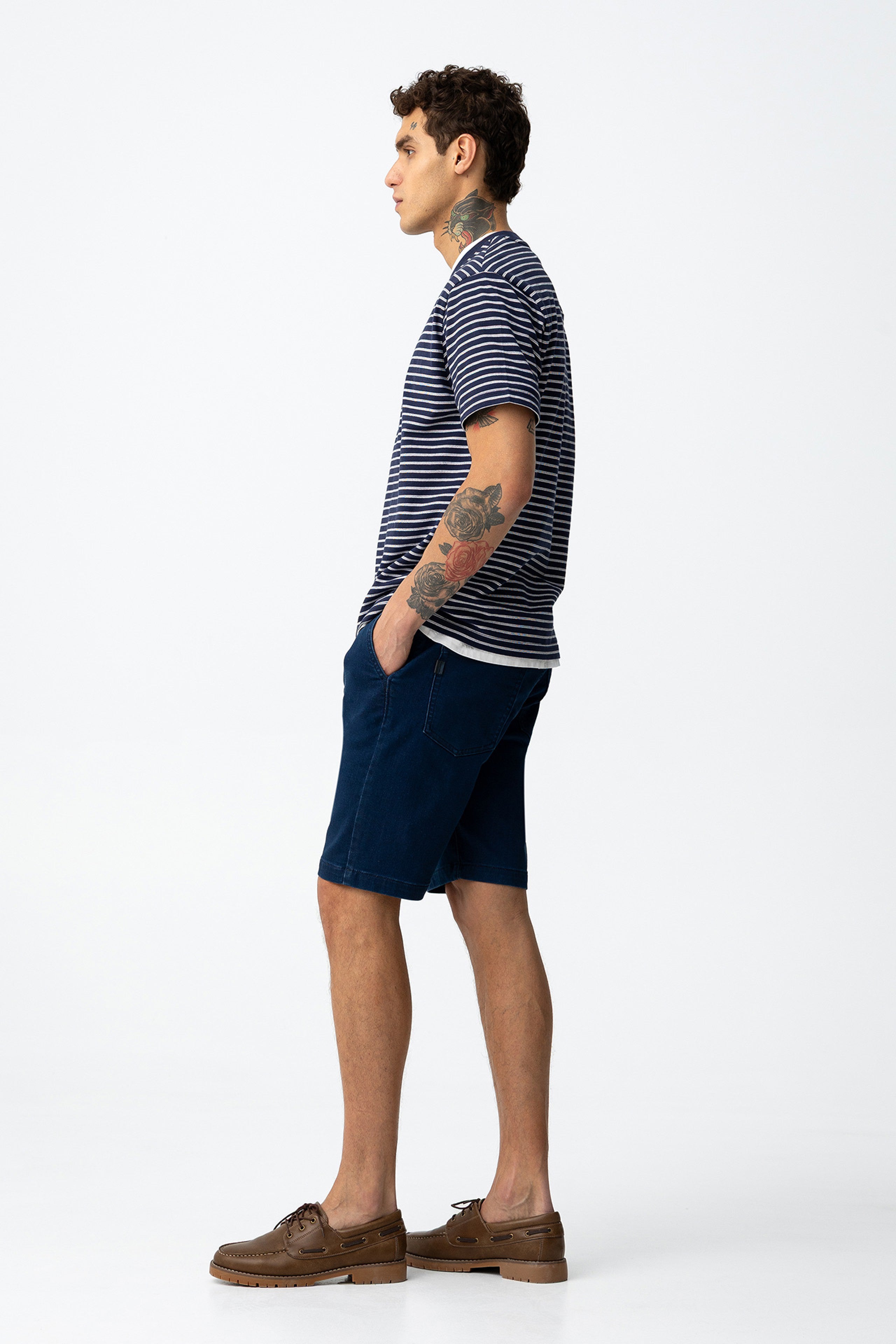 Bermuda Indigo Knit 53 Oscuro
