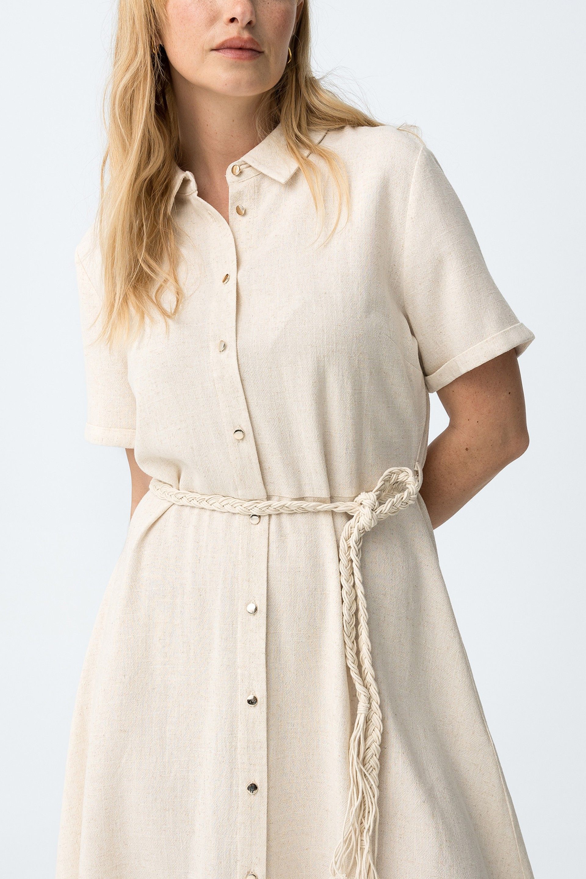Vestido Early Beige
