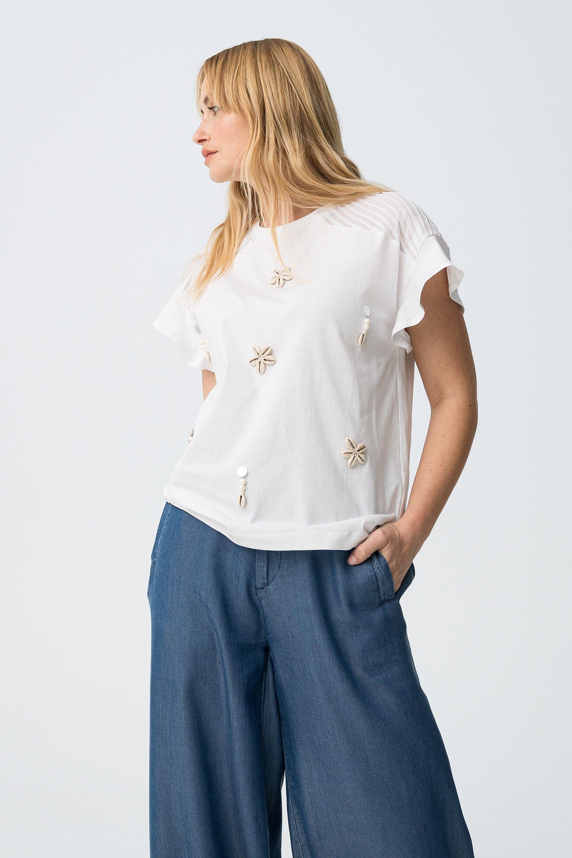 Camiseta Aponi Blanca