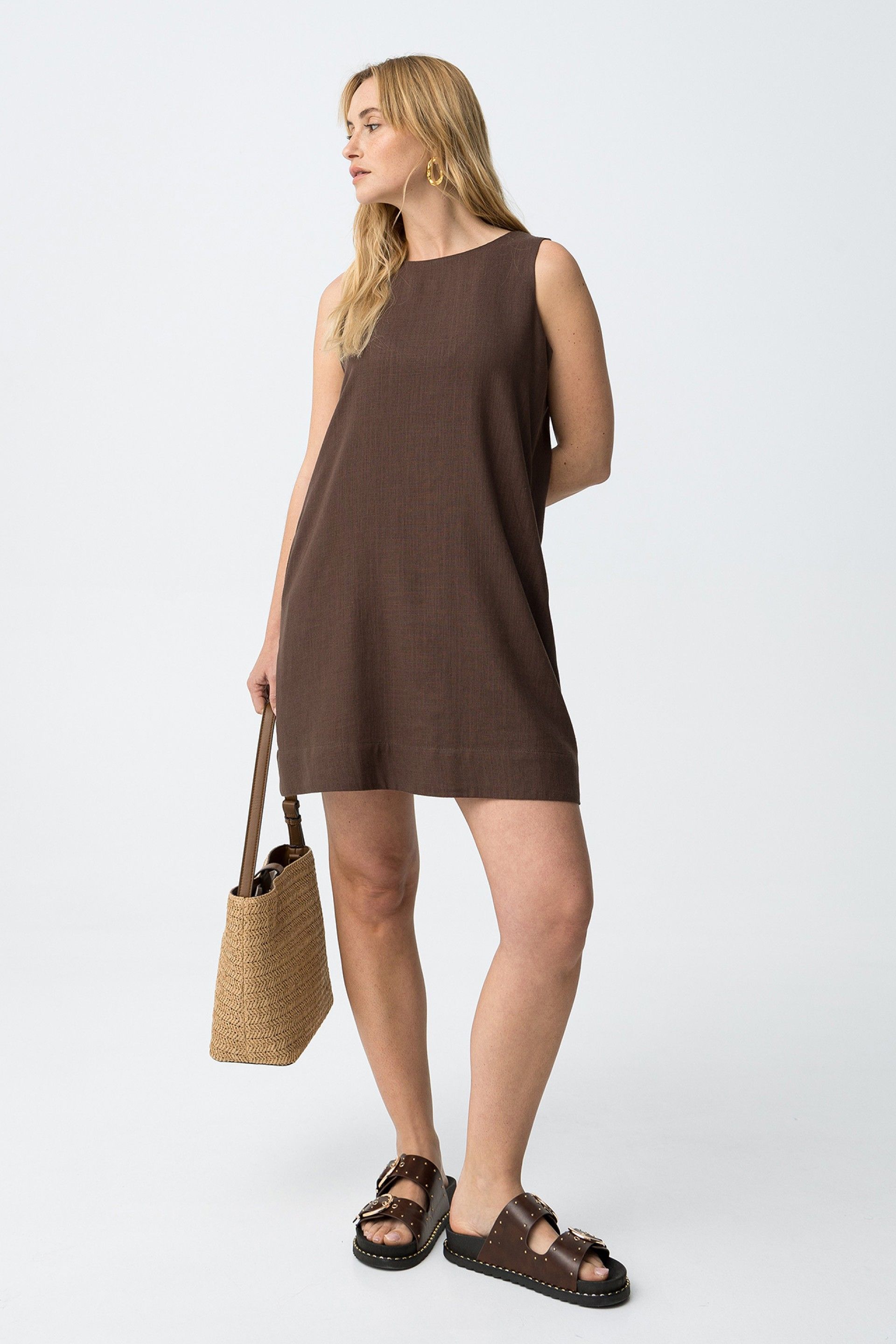 Vestido Rebeca Chocolate
