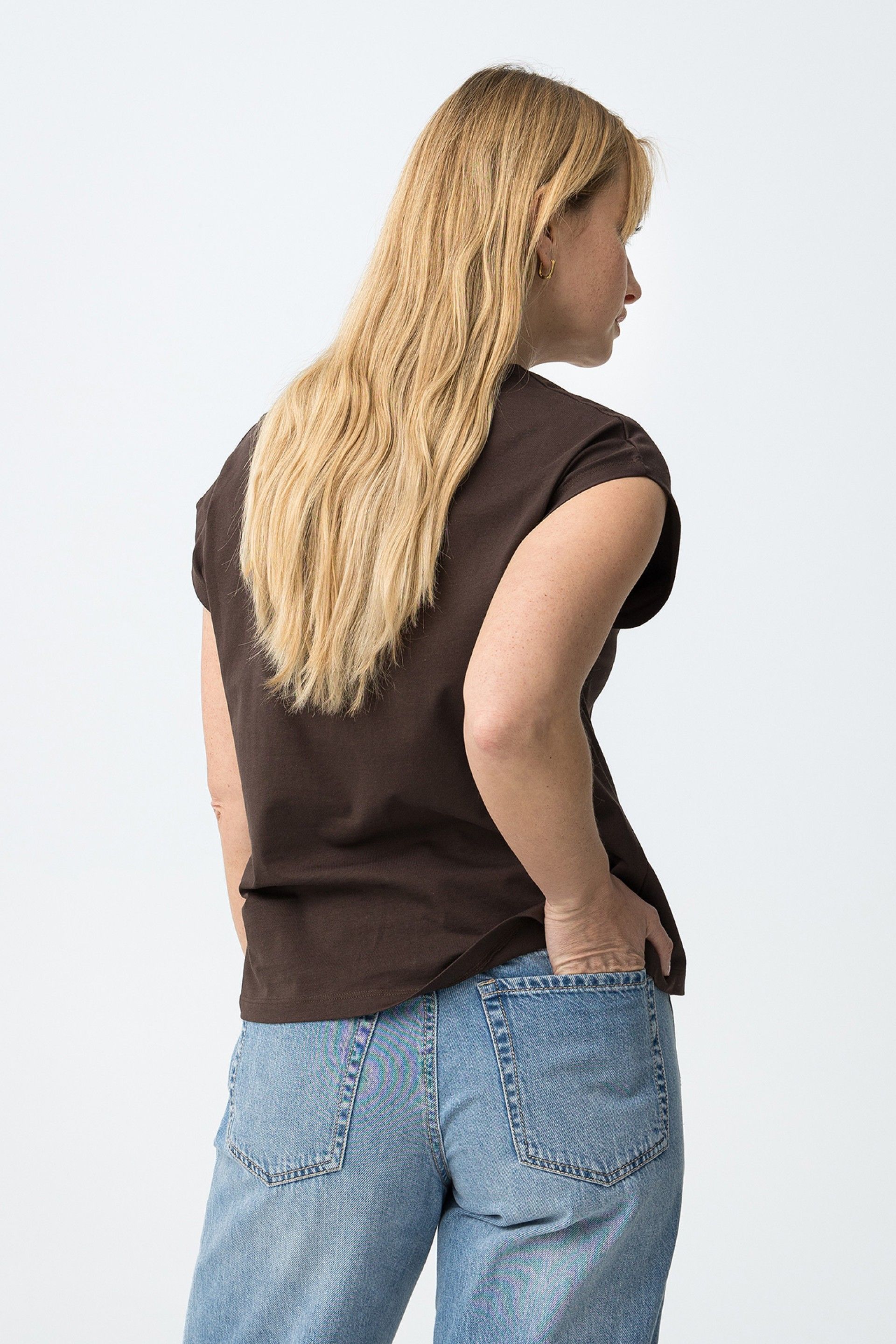 Camiseta Charlize V Chocolate