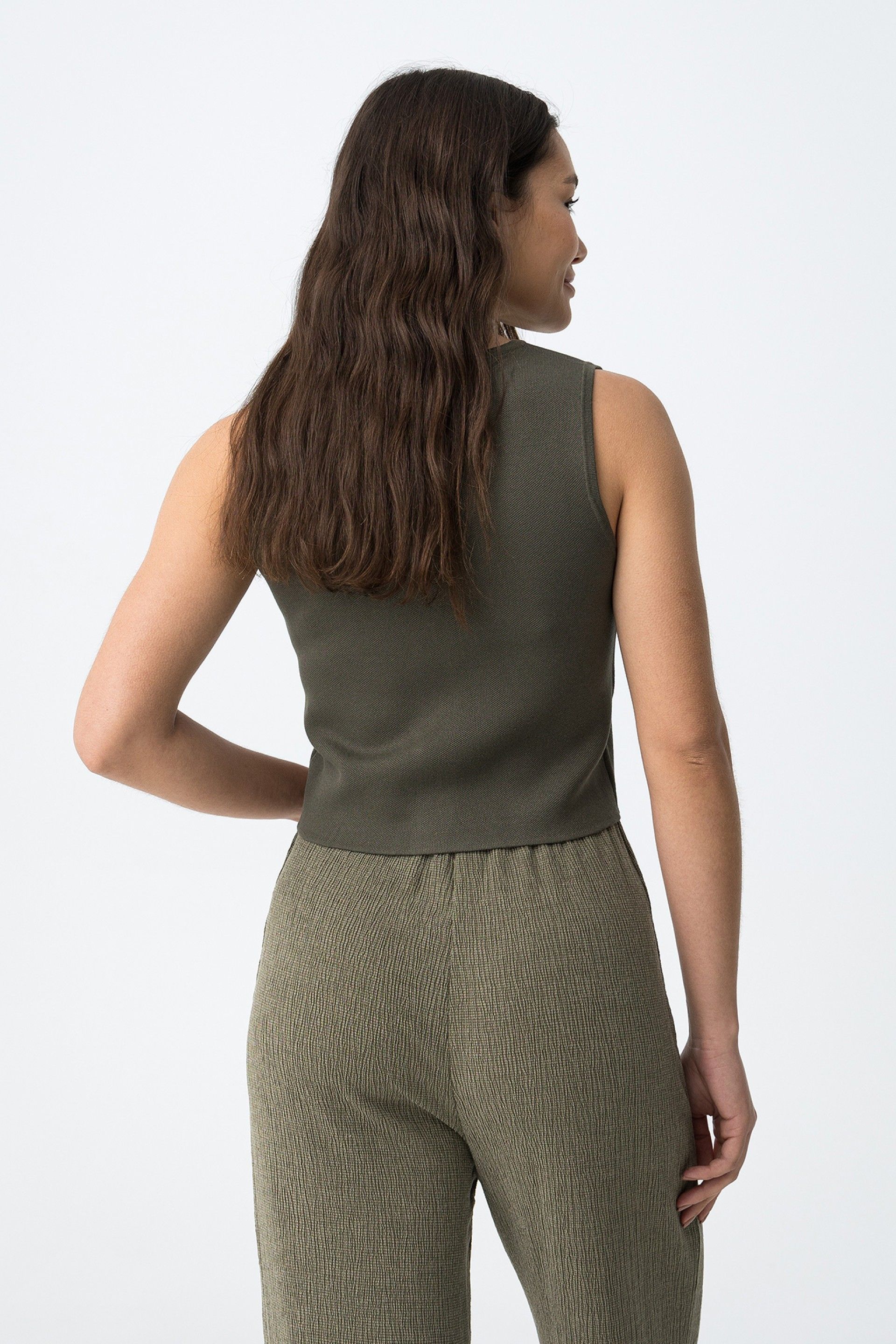 Chaleco Punto Seastar Verde