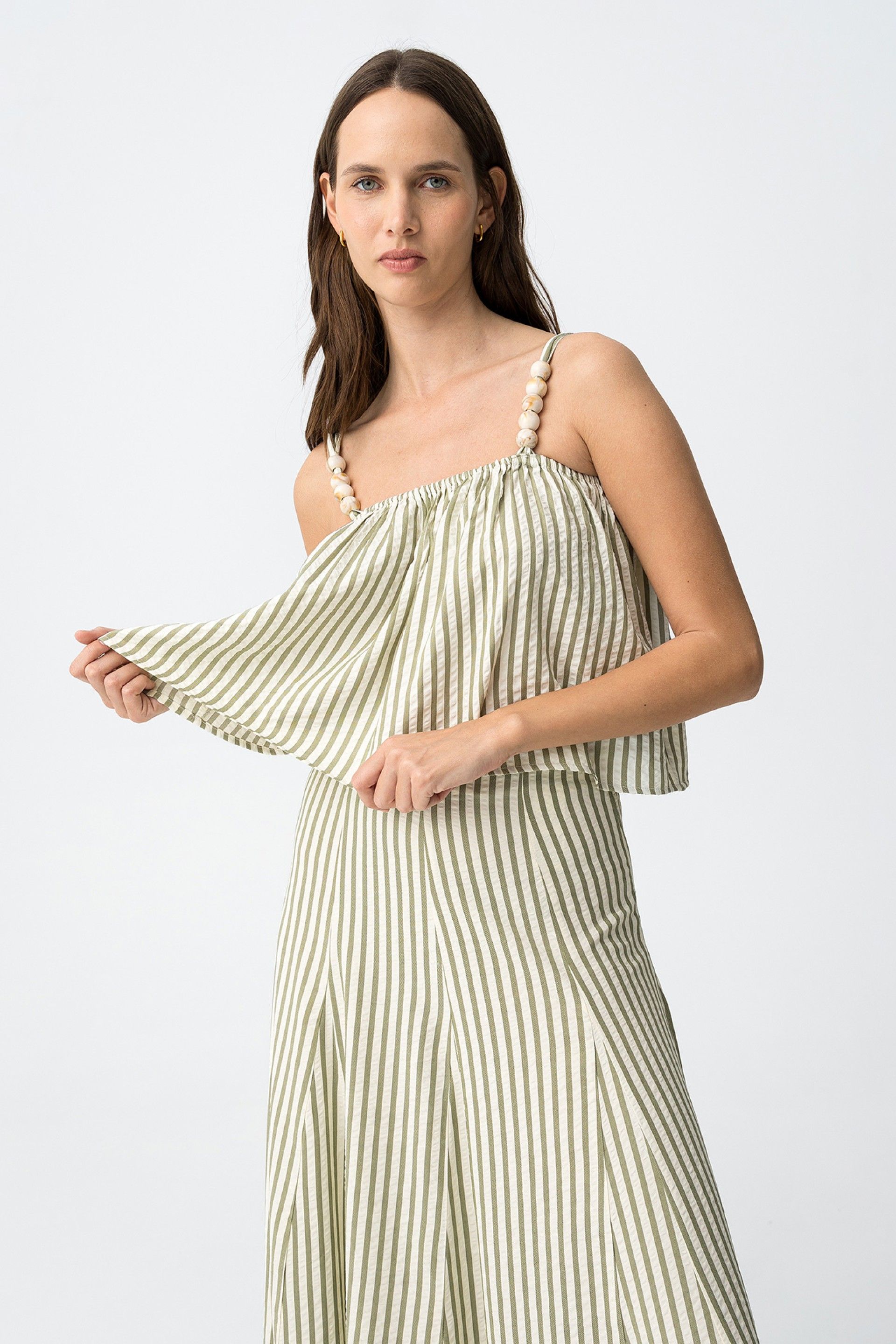 Top Rayas Solei Verde