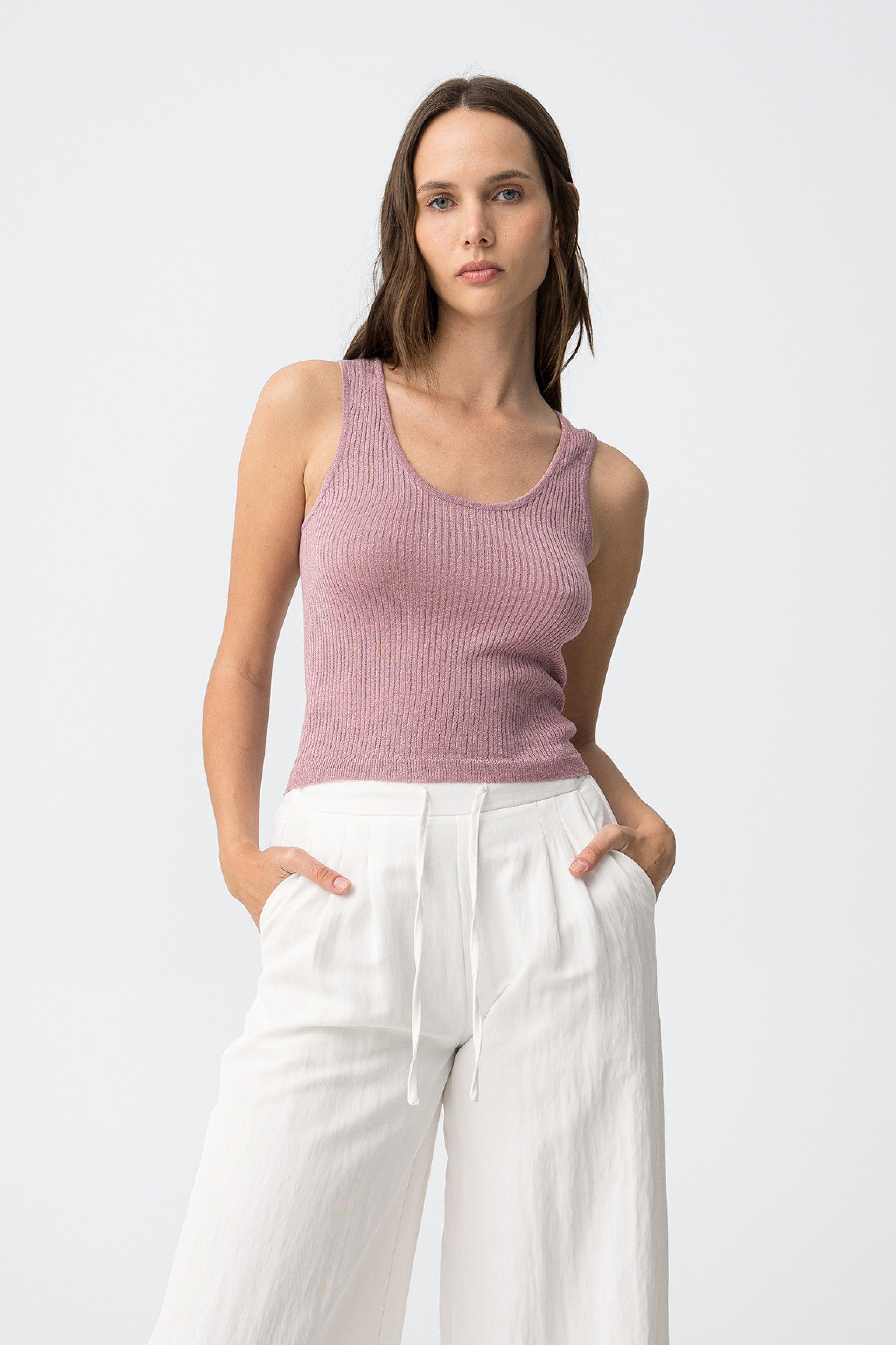 Top Luzia Rosa