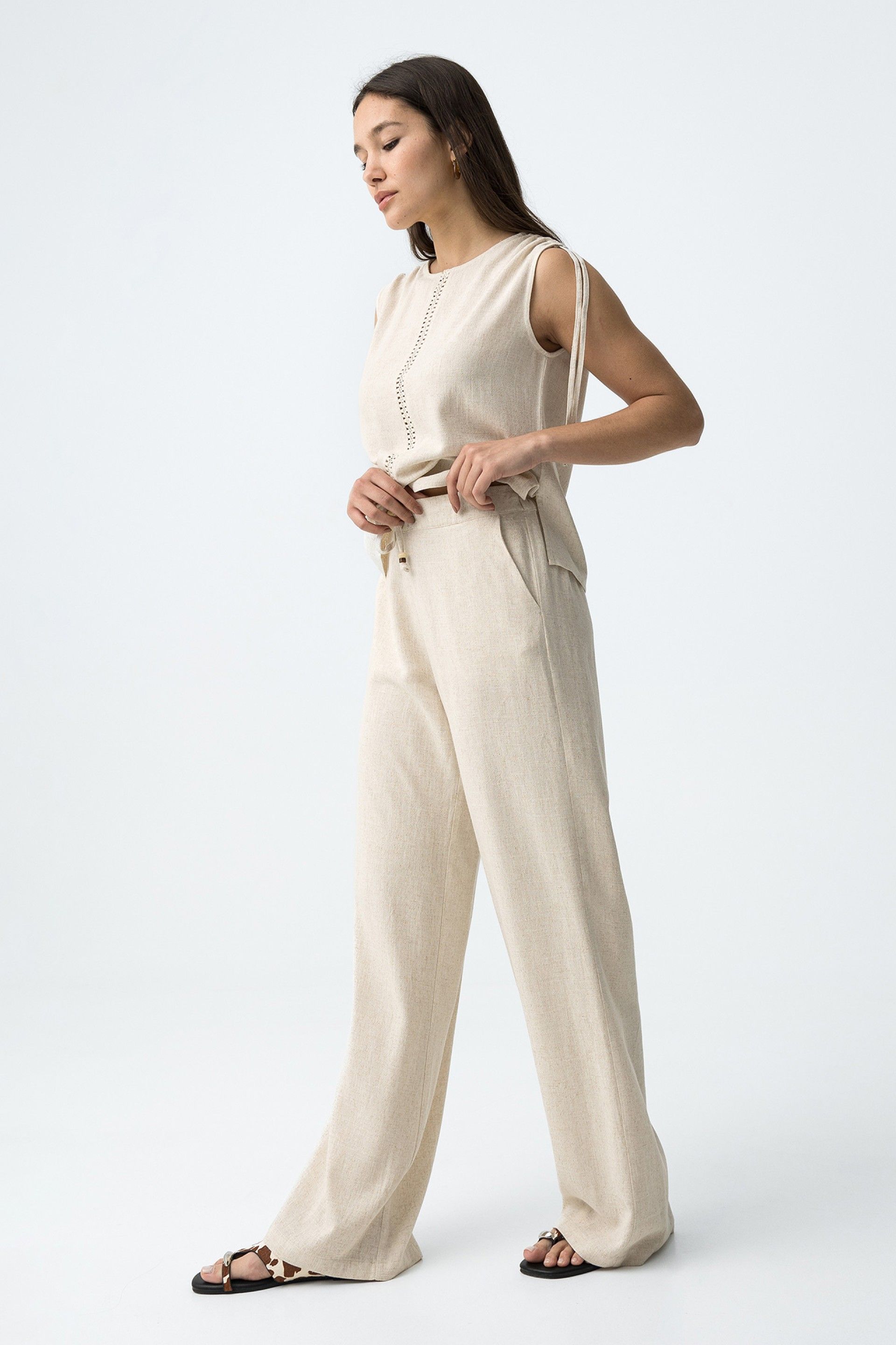 Pantalón Ruthy Beige
