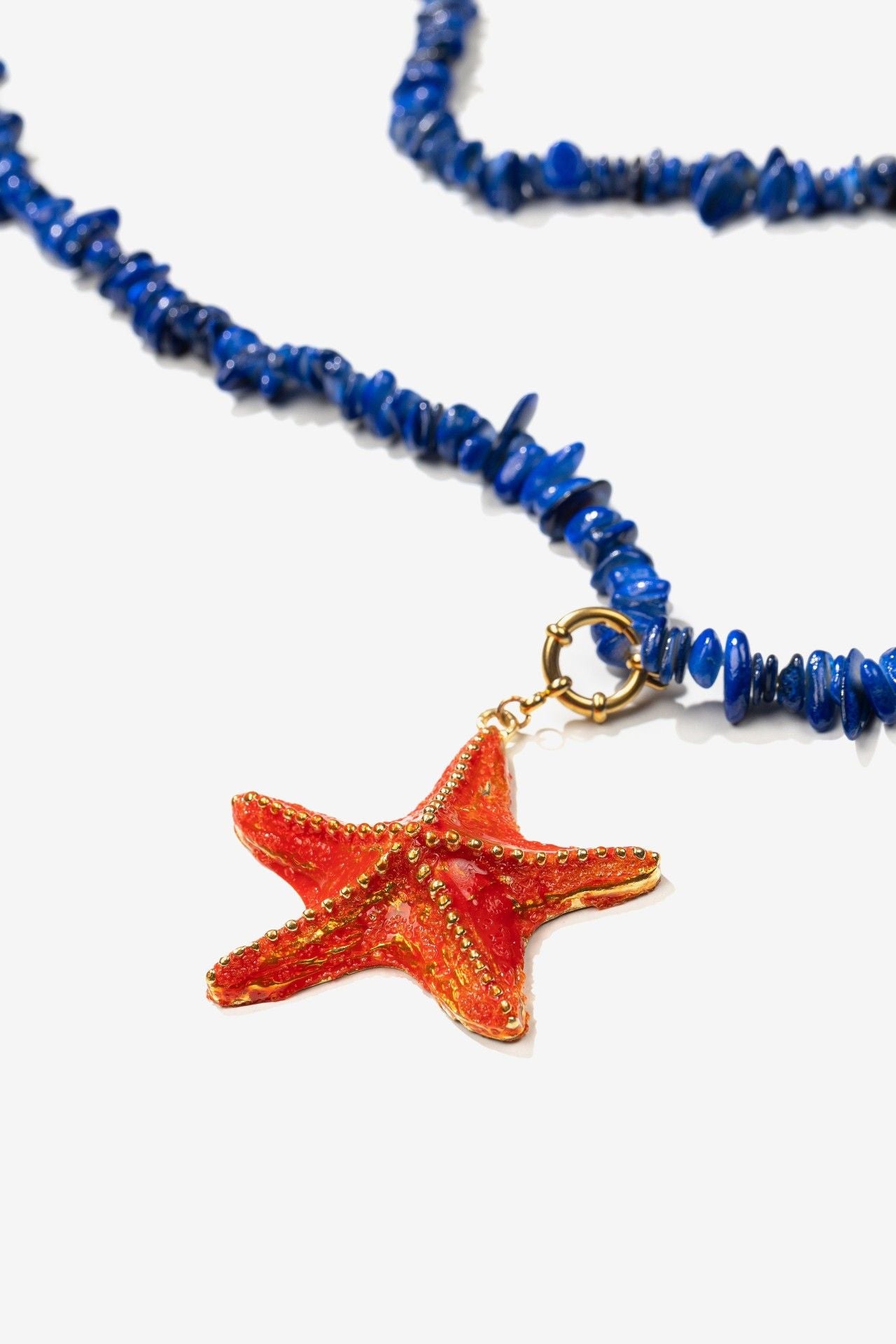 Collar Azul Estrella de Mar 3989