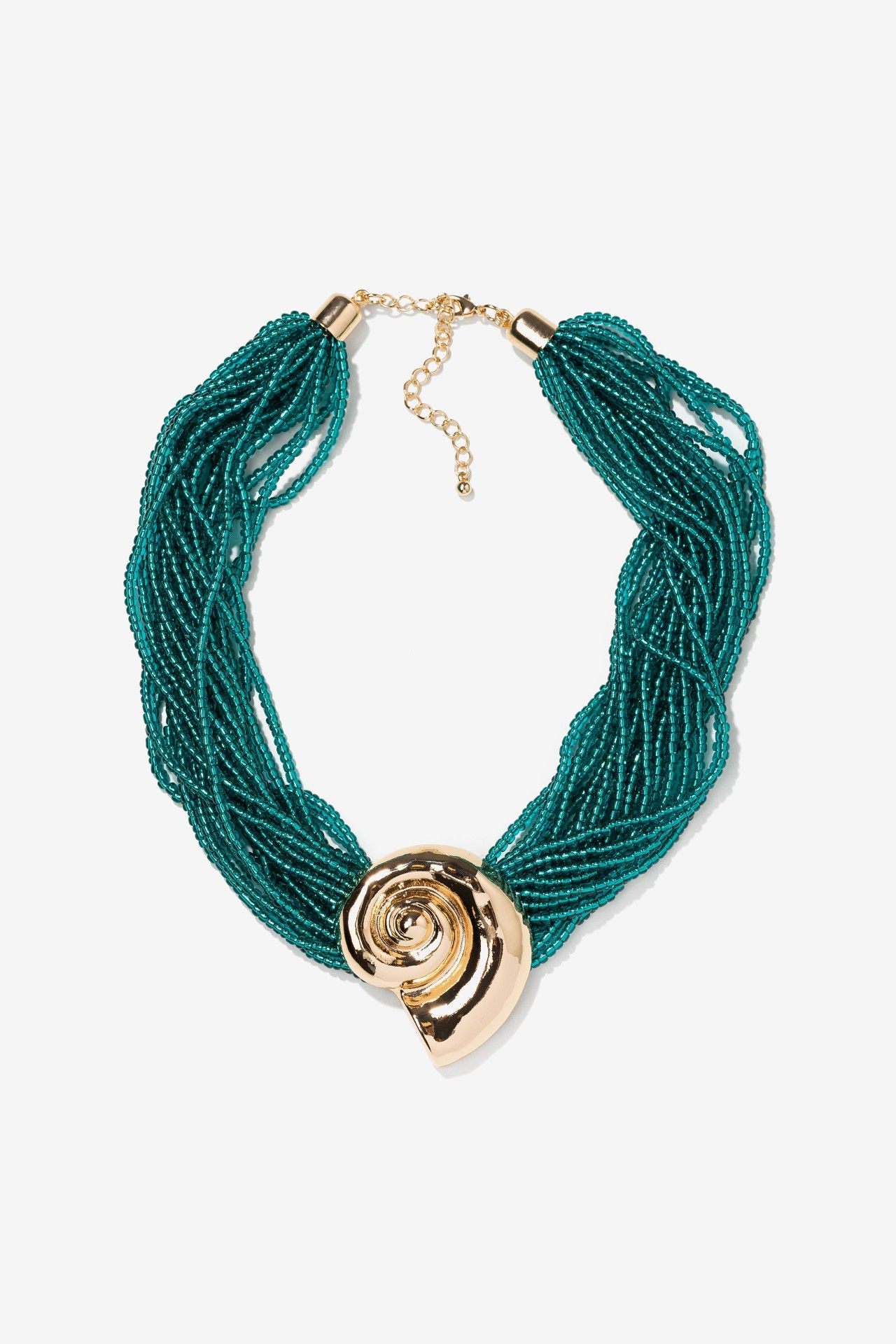 Collar Caracol Turquesa 4039