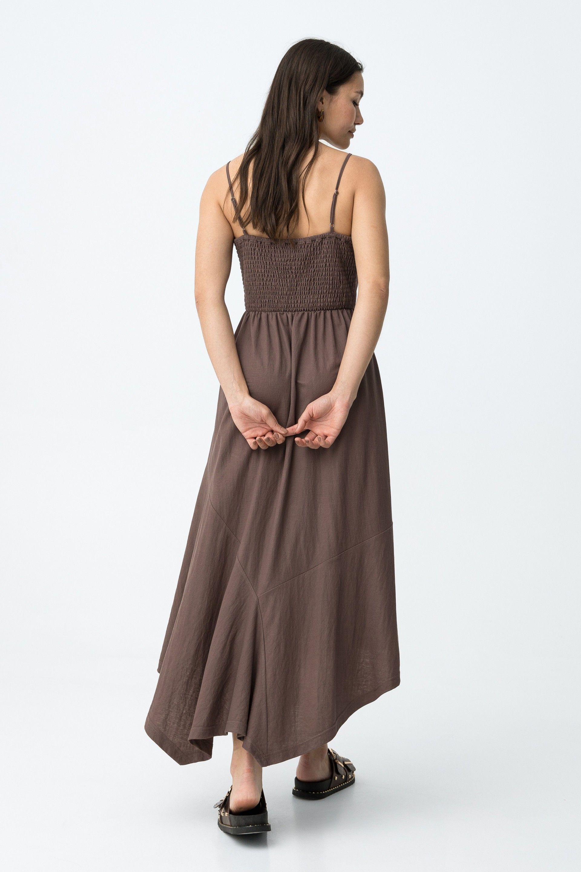Vestido Aggron Marrón