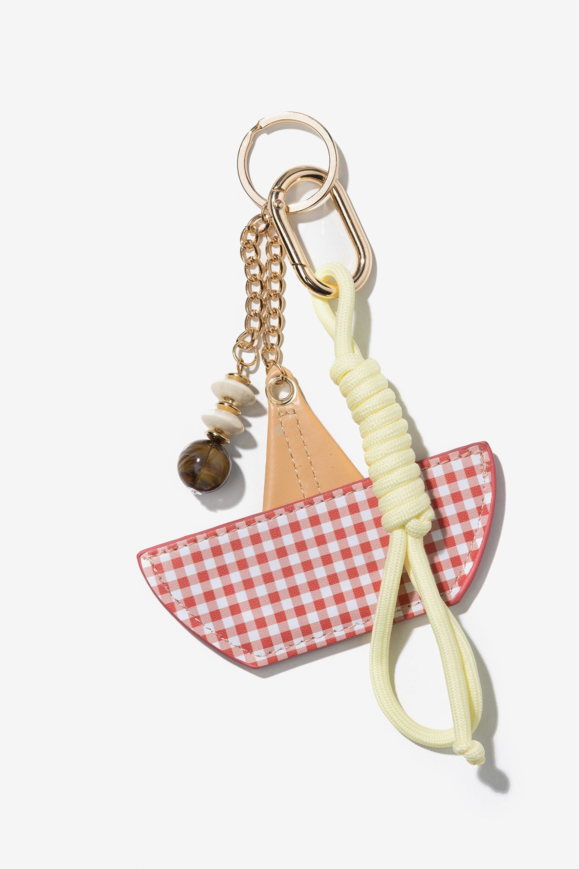Llavero/Charm OLIVIA Barco Vichy