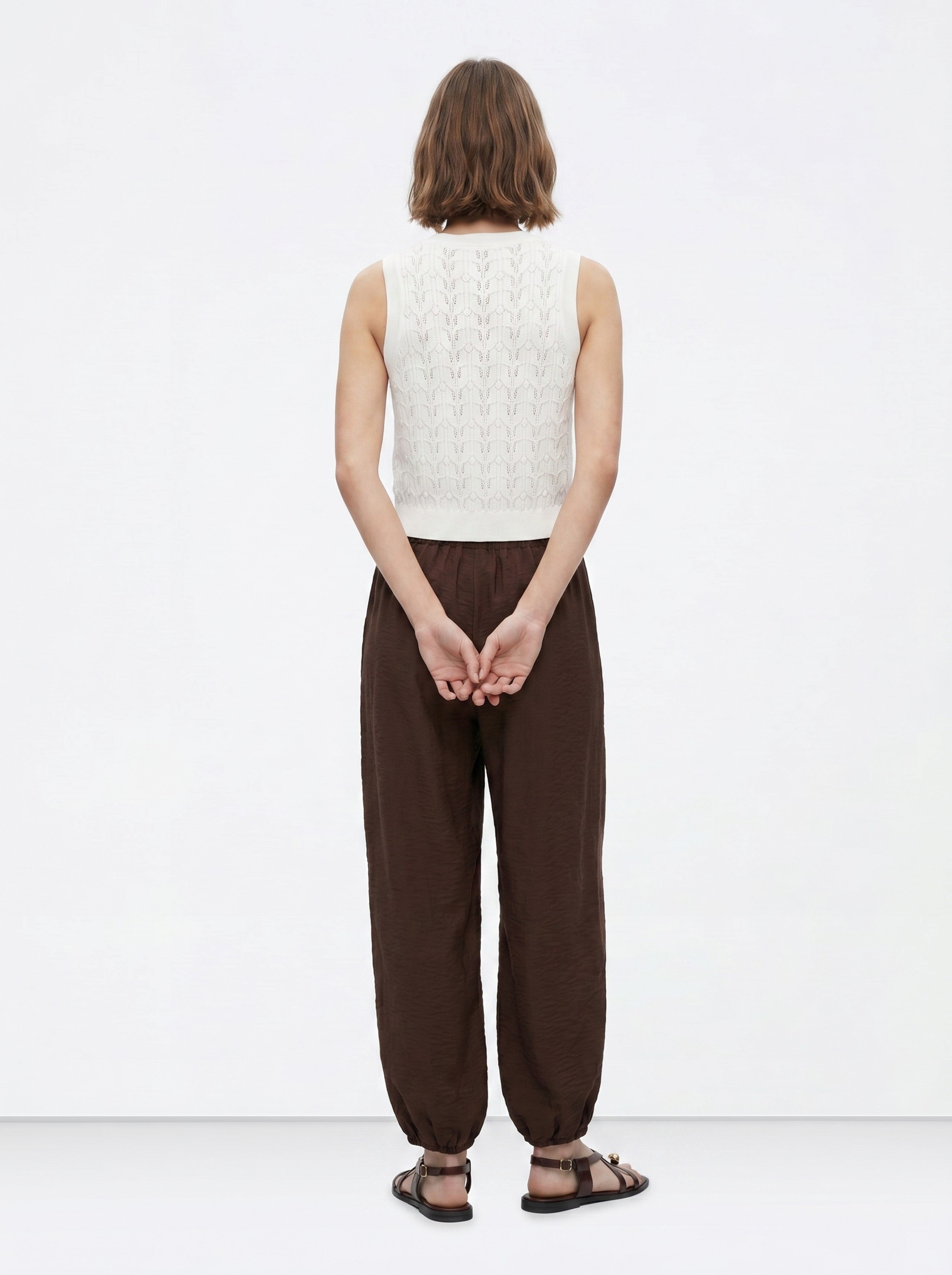 Pantalón Bombacho Orla Chocolate