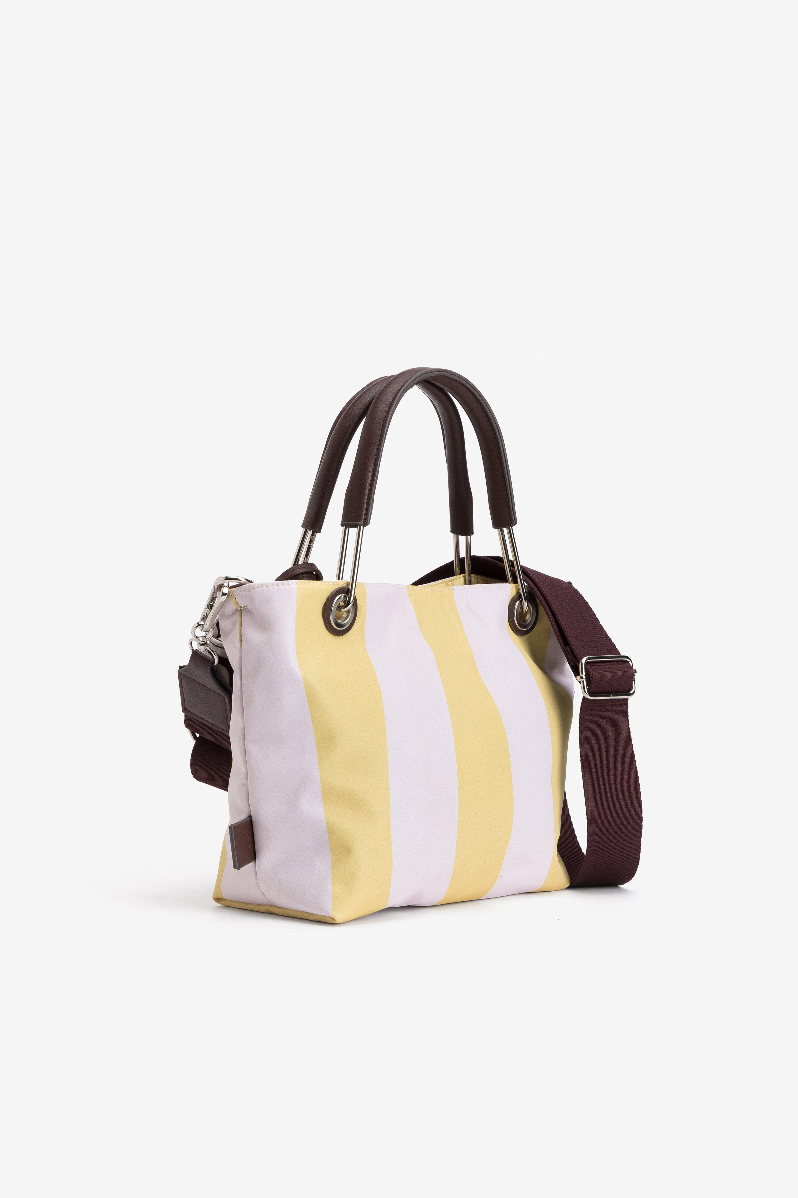 Bolso Rayas Amarillo 5076