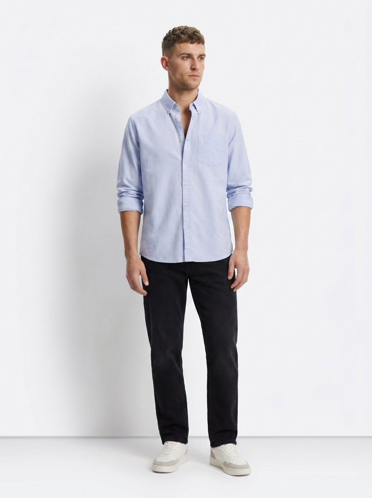 Camisa Tommy Azul Bebé