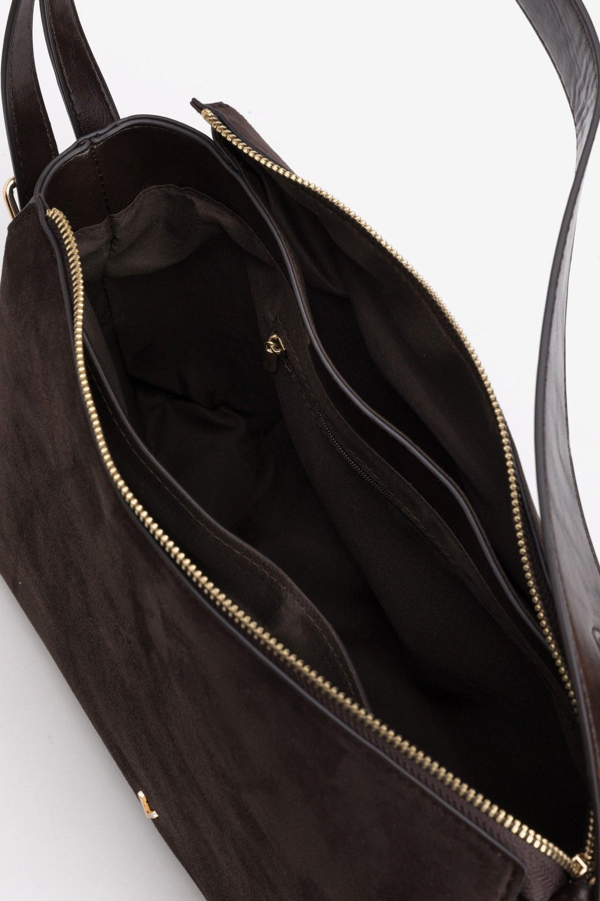 Bolso asa ancha marrón