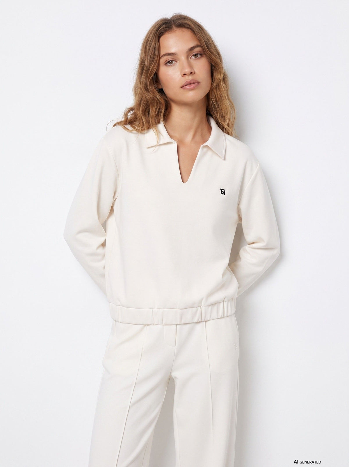 Sudadera Valentina Blanco