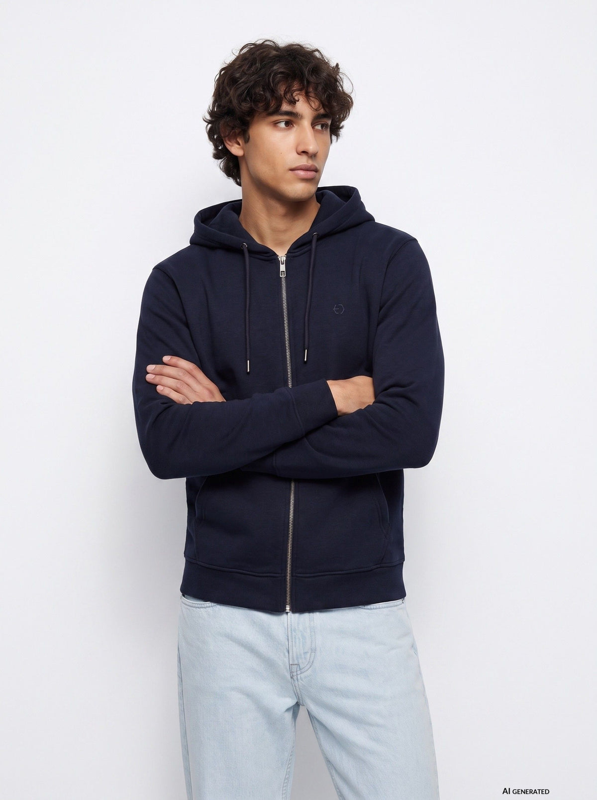 Sudadera Cremallera James