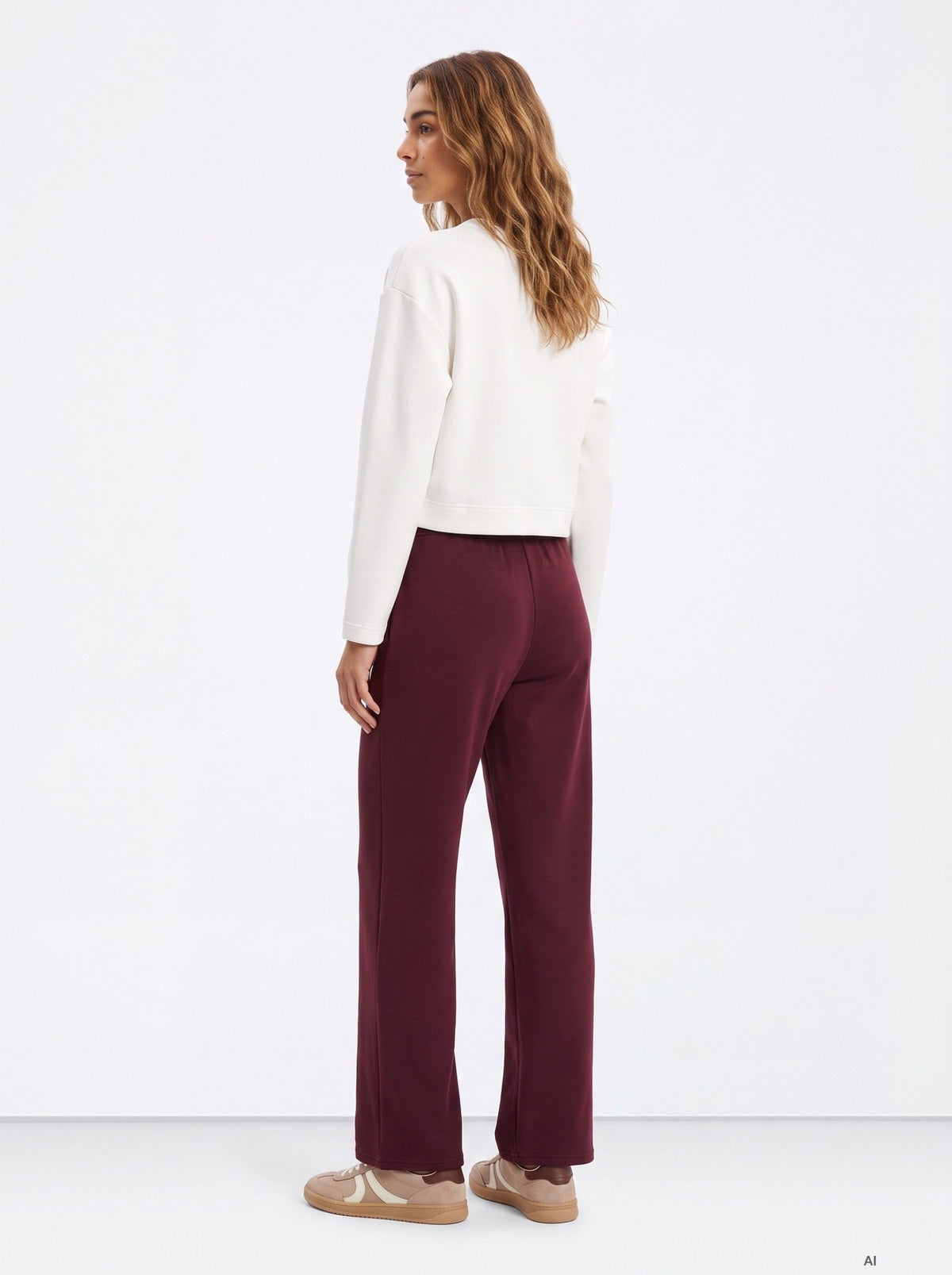 Pantalón Valentina Granate