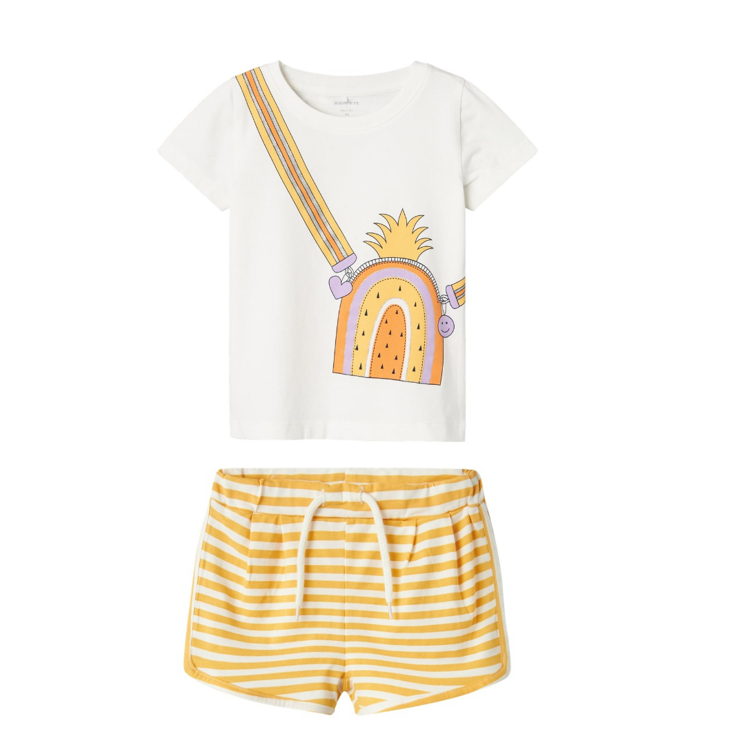 Camiseta y Pantalón rayas