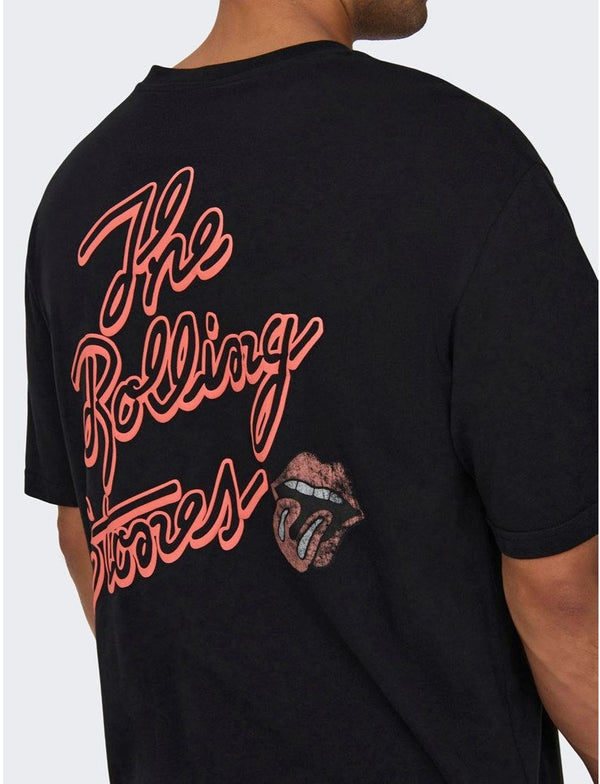 Camiseta Rollings Negra