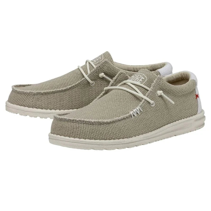 Náuticos Wally Braided Beige
