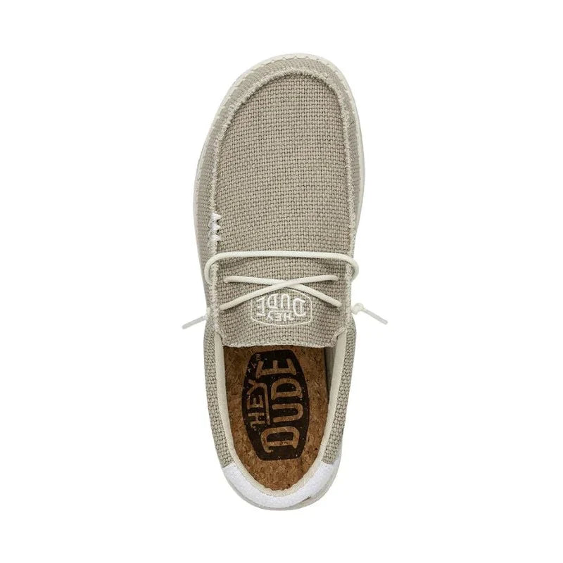 Náuticos Wally Braided Beige