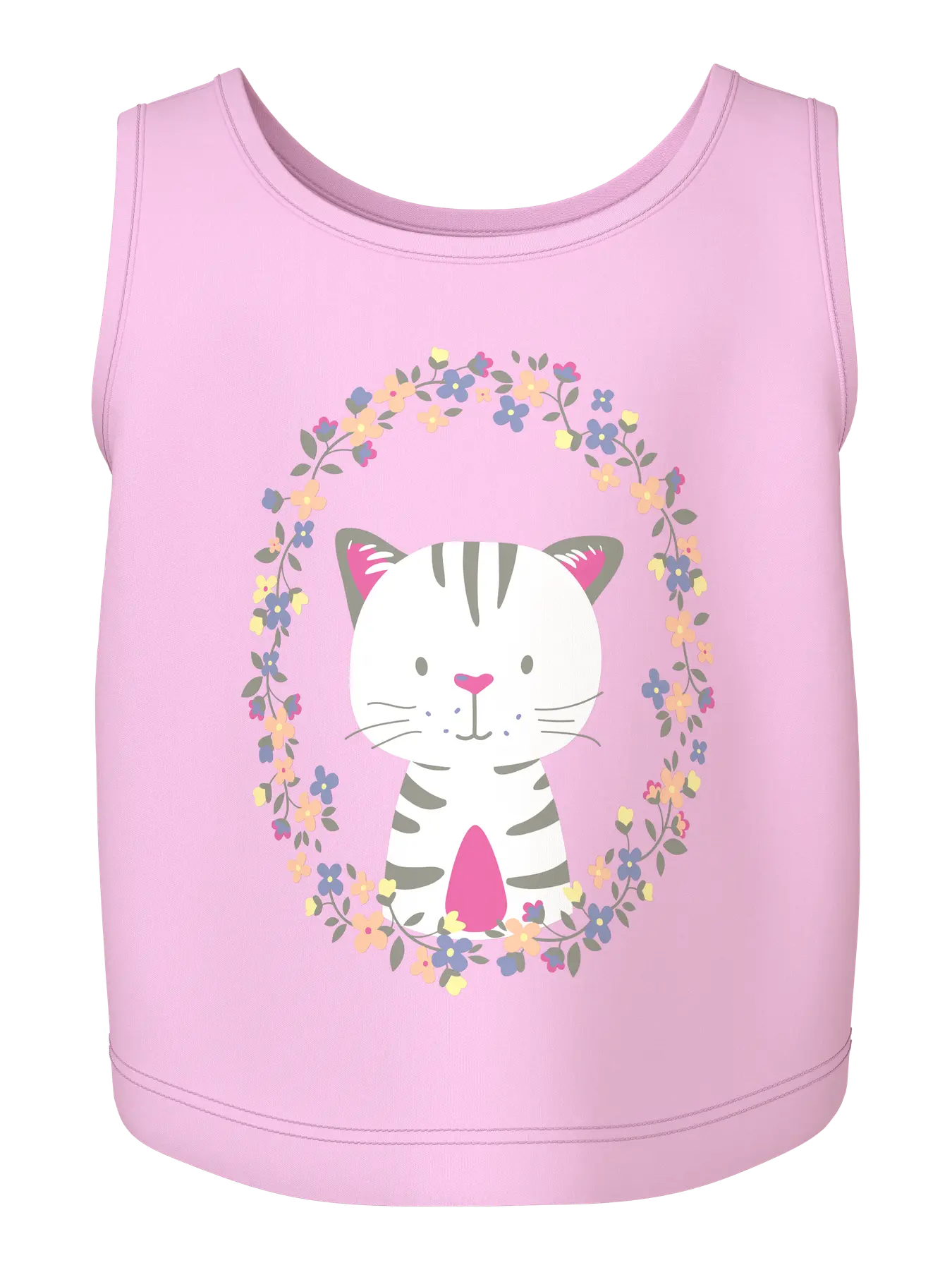 Top Gatito Rosa Mini