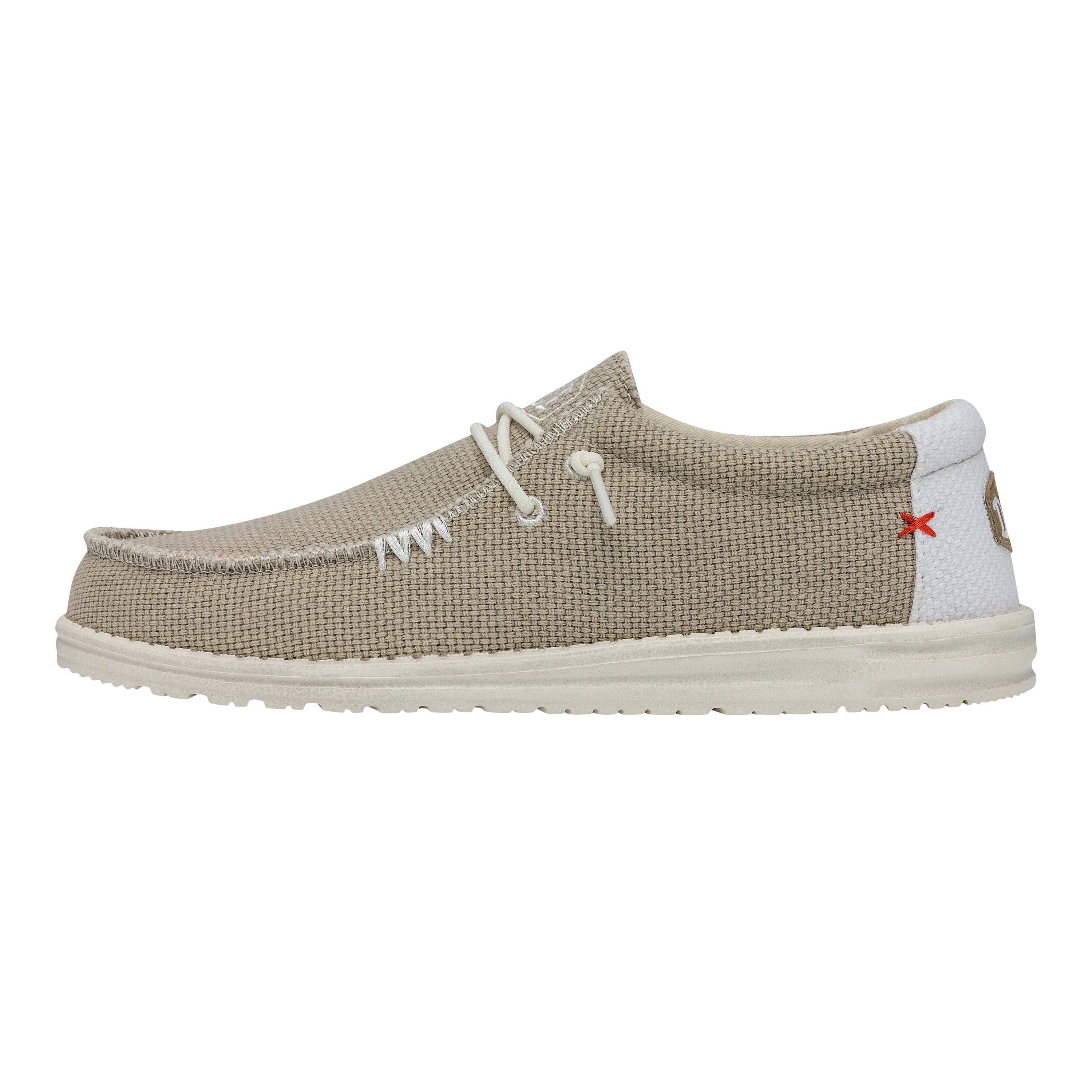 Náuticos Wally Braided Beige