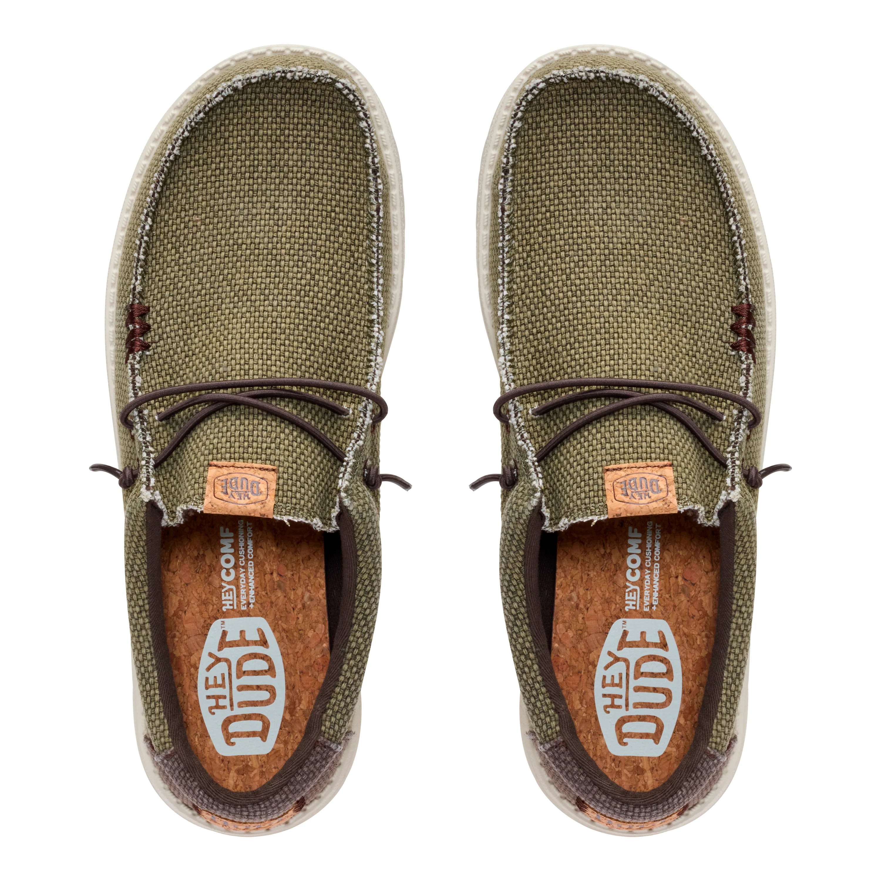 Náuticos Wally Braided Olive