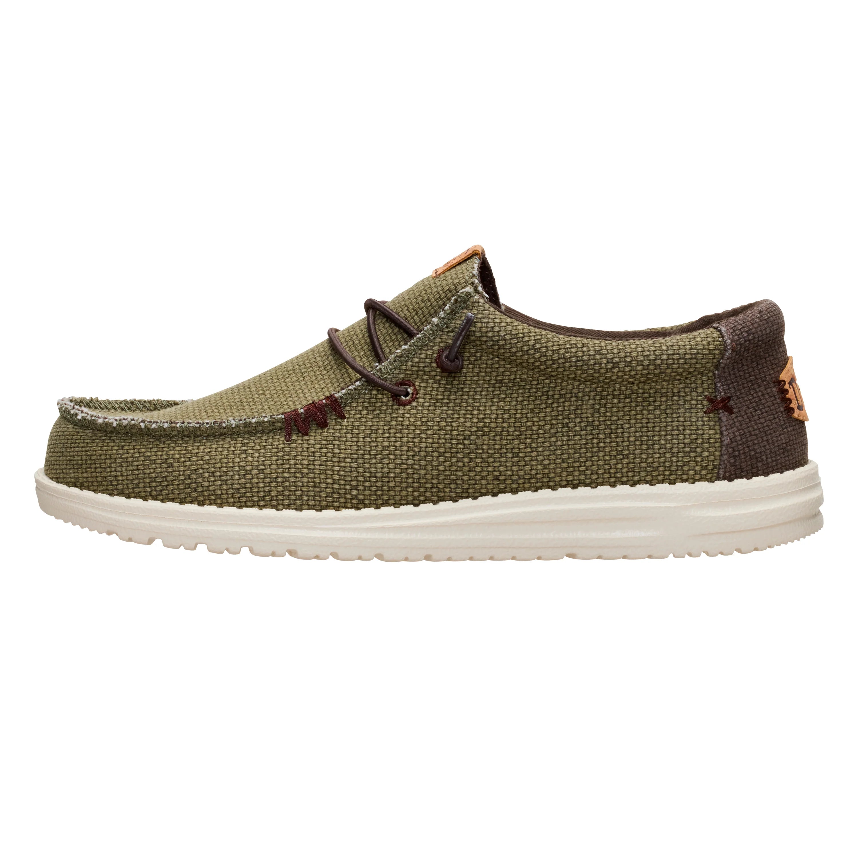Náuticos Wally Braided Olive