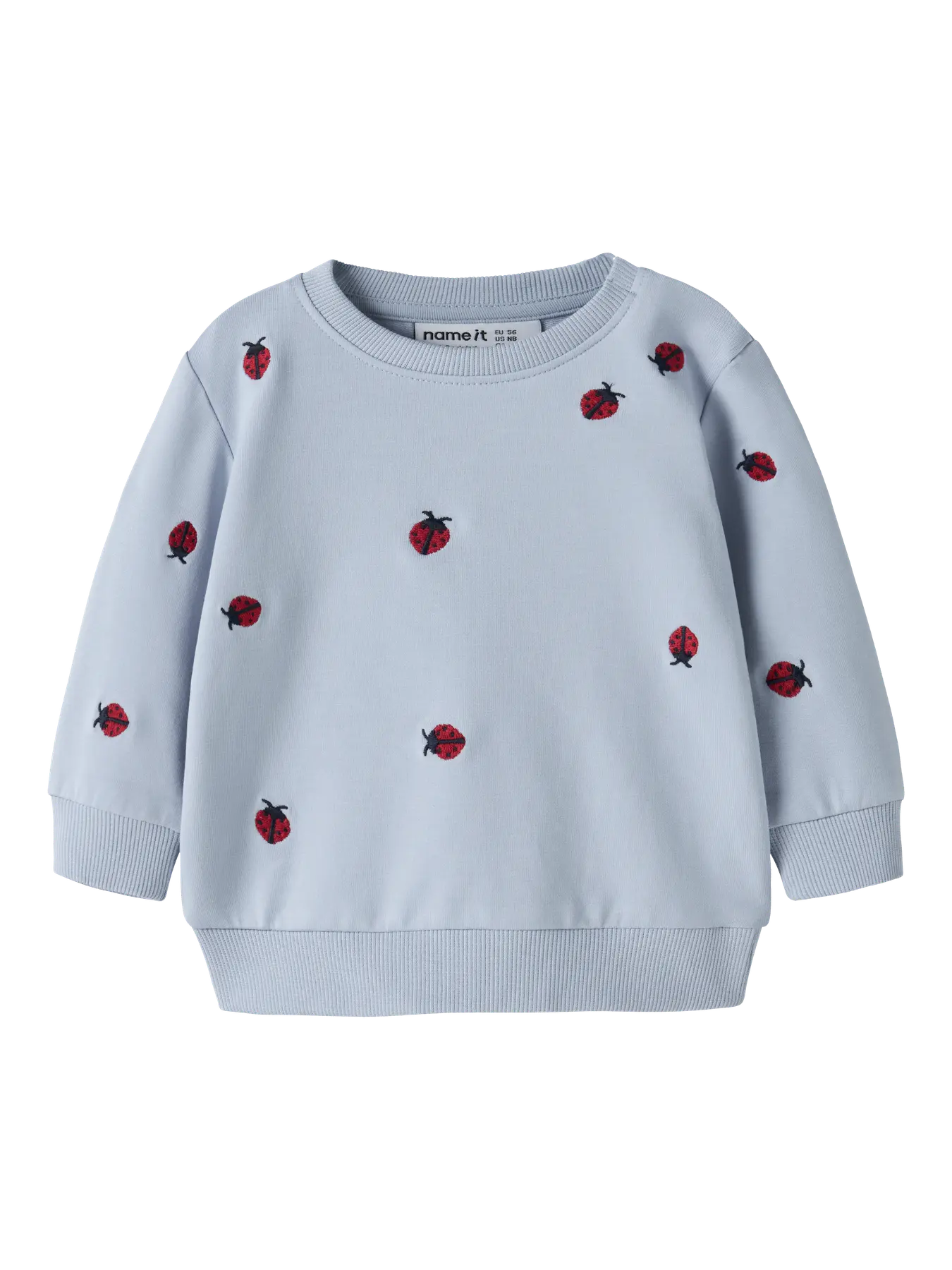 Sudadera Azul Mariquita Bebé