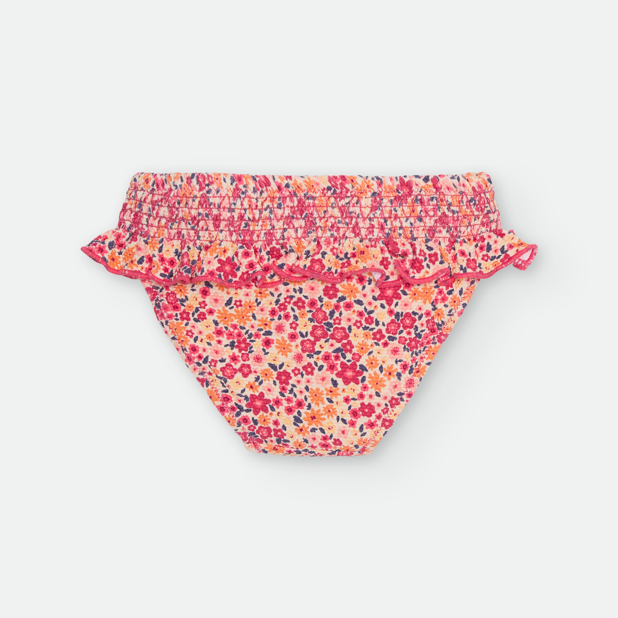 Culetín Niña Florecitas Rojas