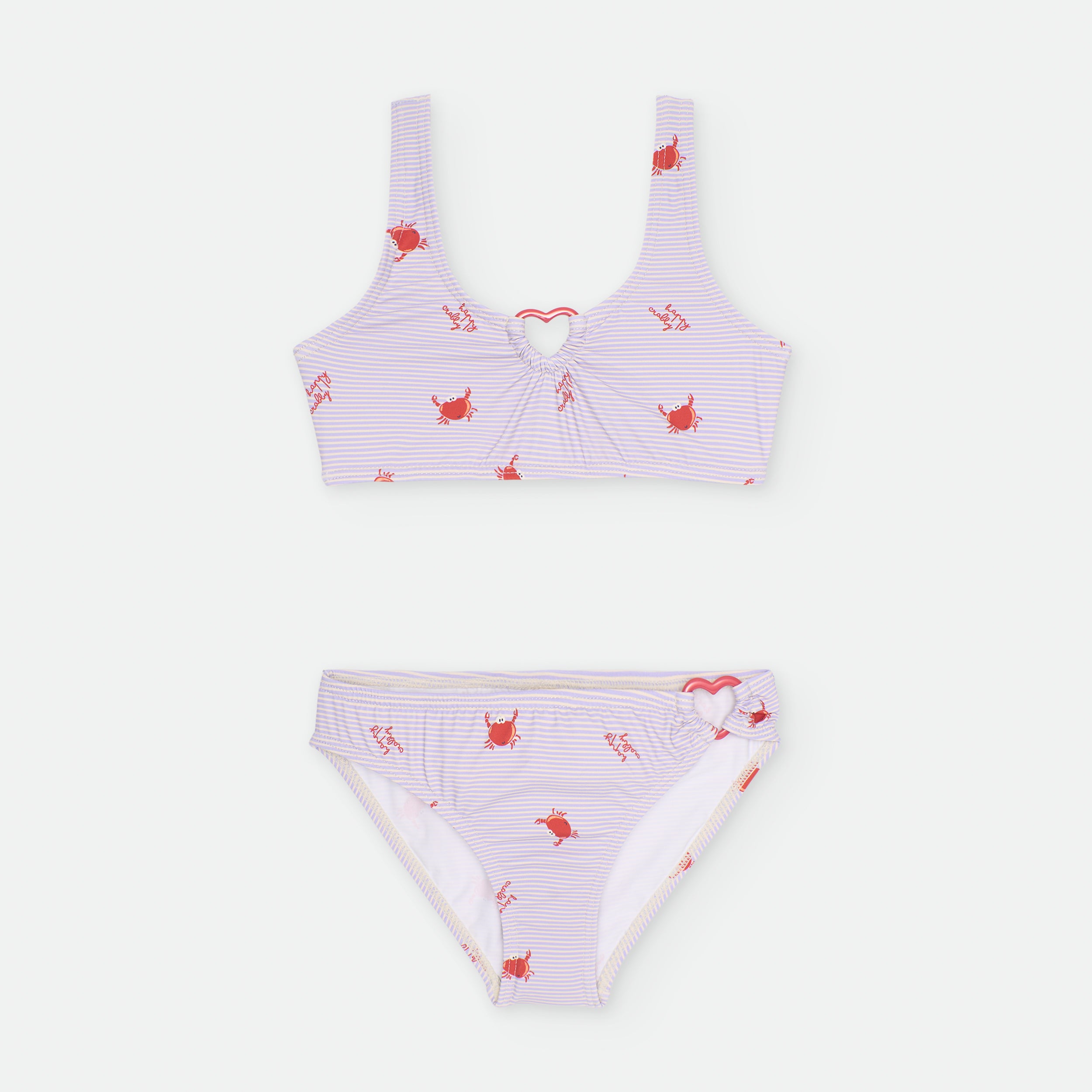 Bikini Rayas Cangrejo