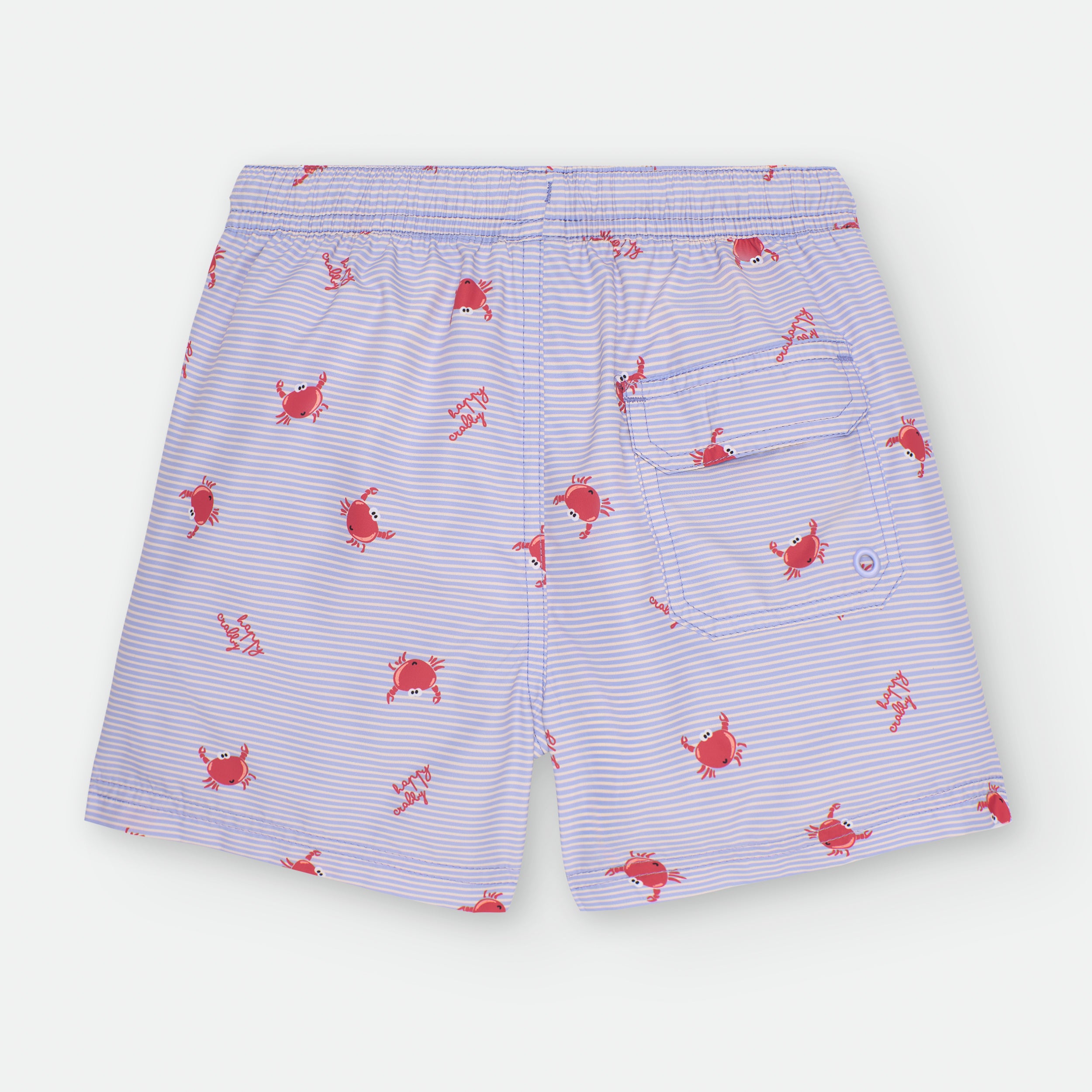 Bañador Rayas Cangrejo Niño