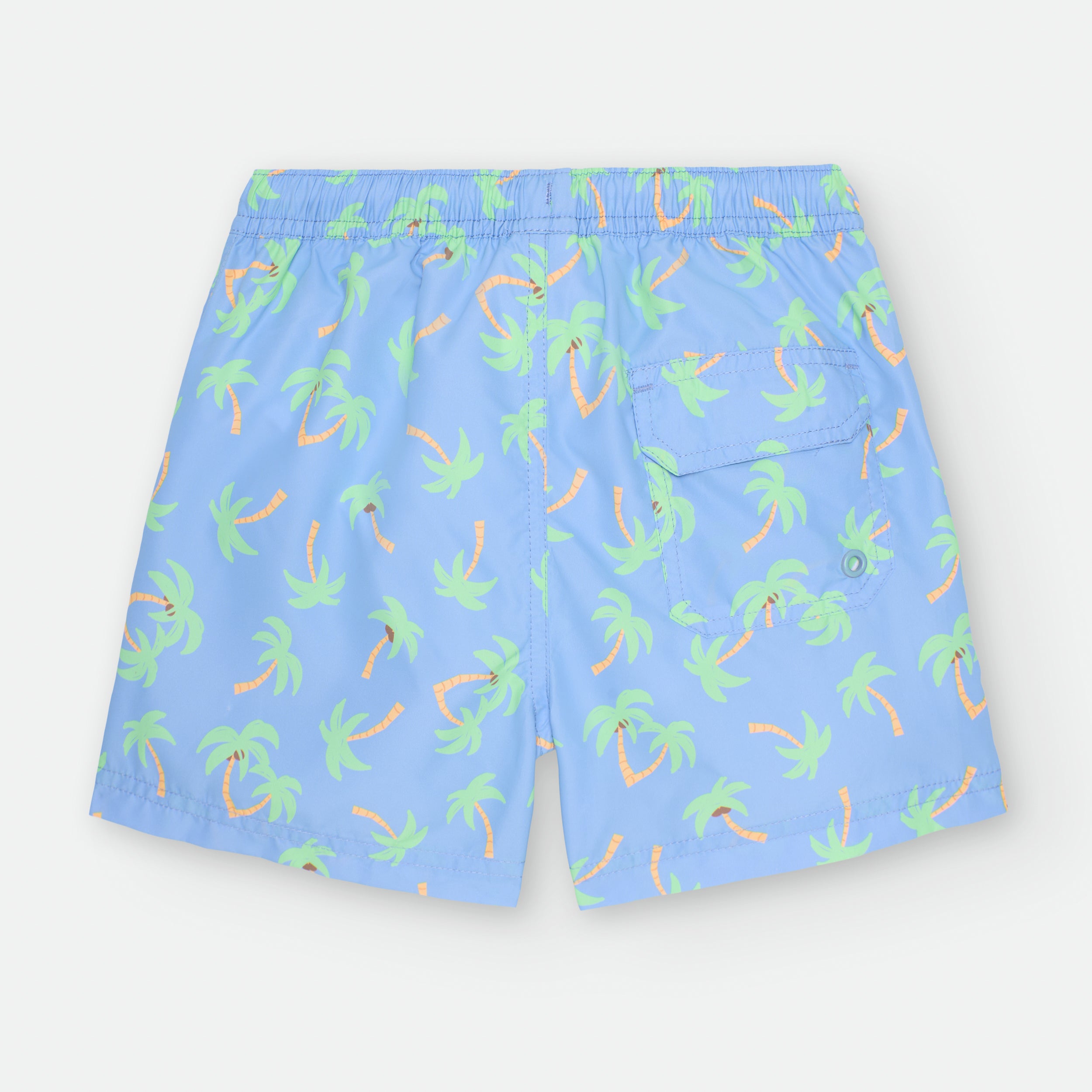 Bañador Palmeras Azul Niño
