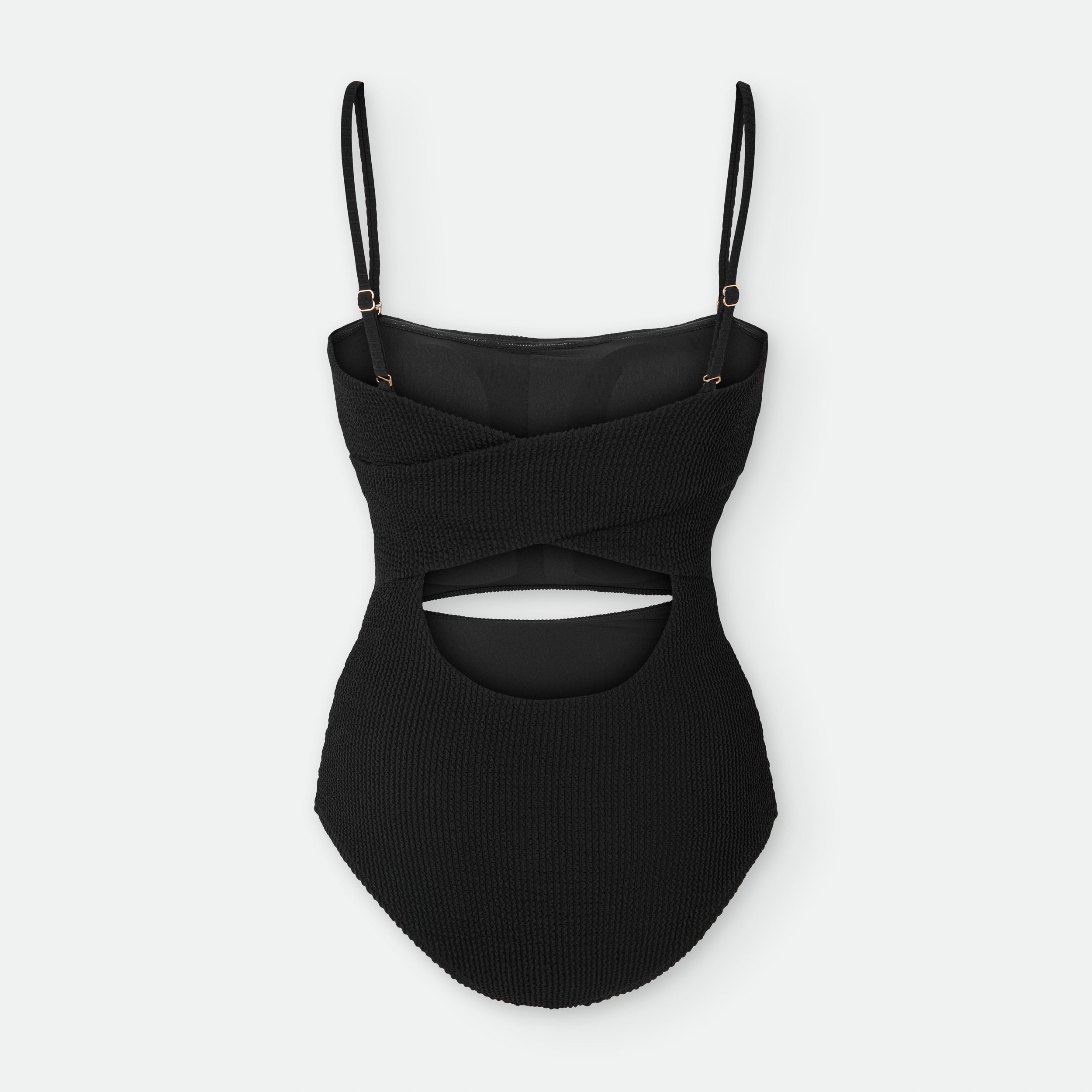 Bañador Negro Abertura