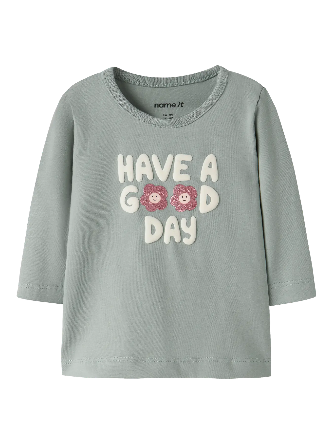 Camiseta Good Day Verde Bebé