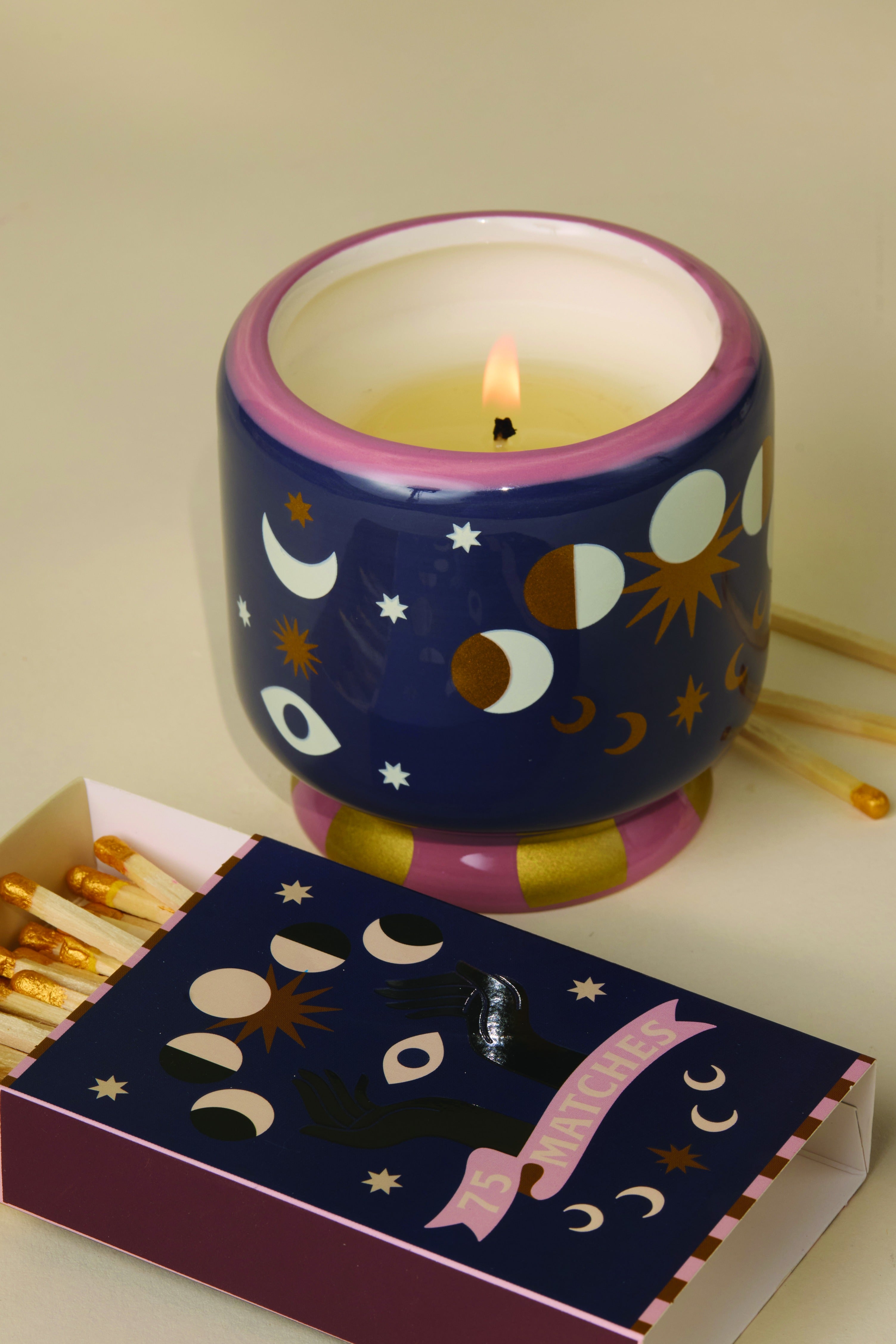 Vela A Dopo Ceramica Luna  - Jasmine & Rose