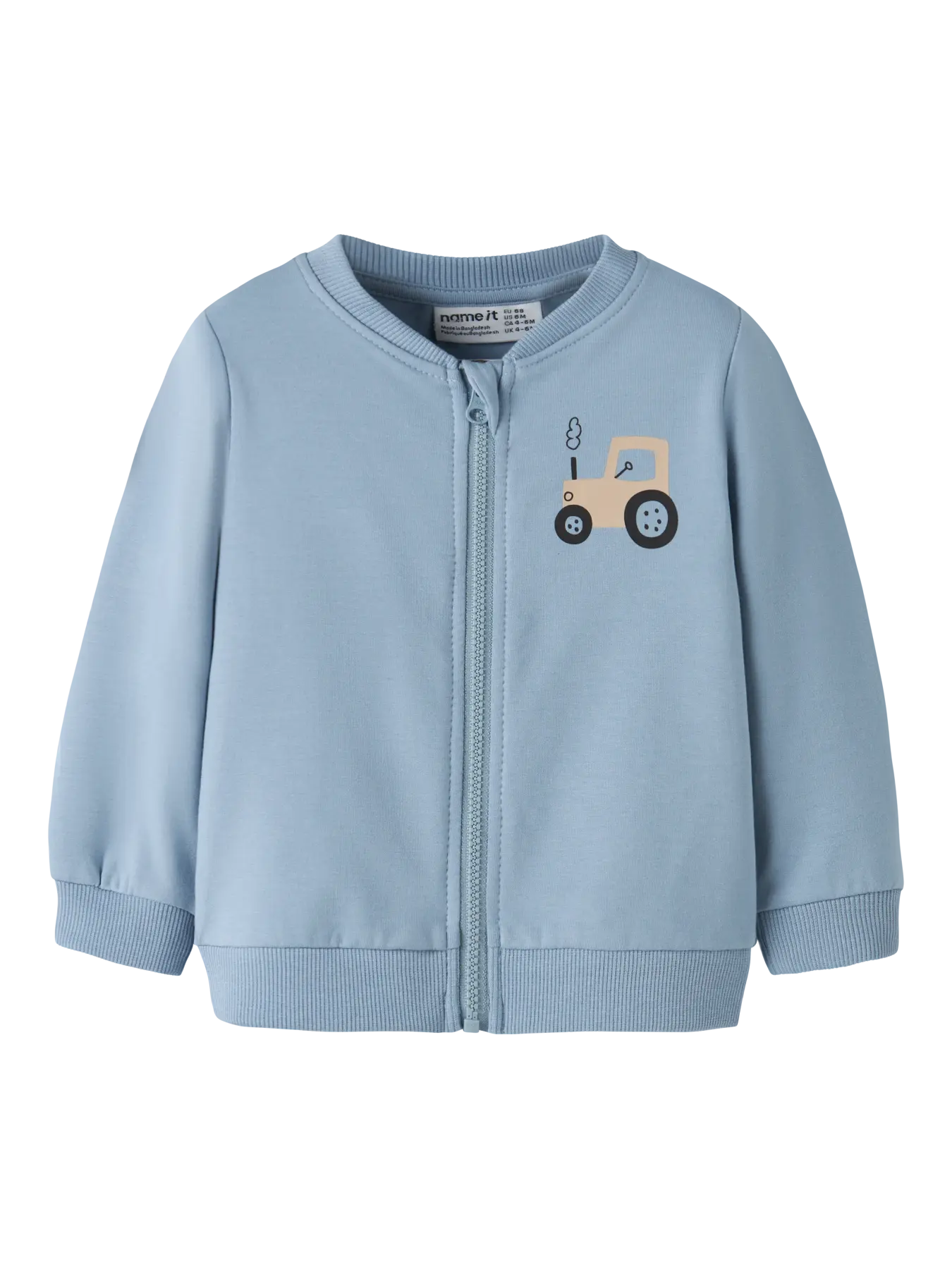 Chaqueta Tractor Azul Bebé