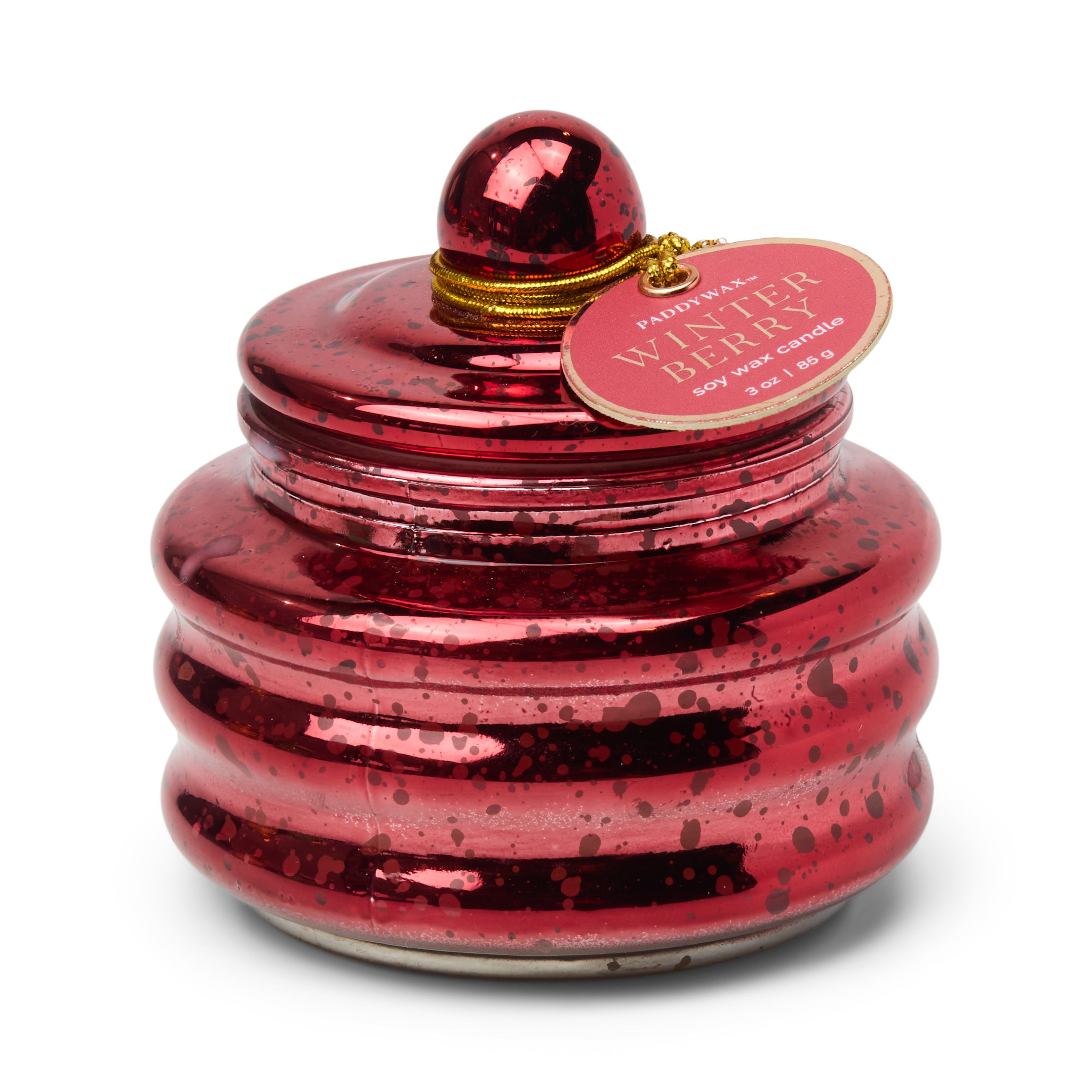 Vela Tarrito Rojo Vintage - Winter Berry