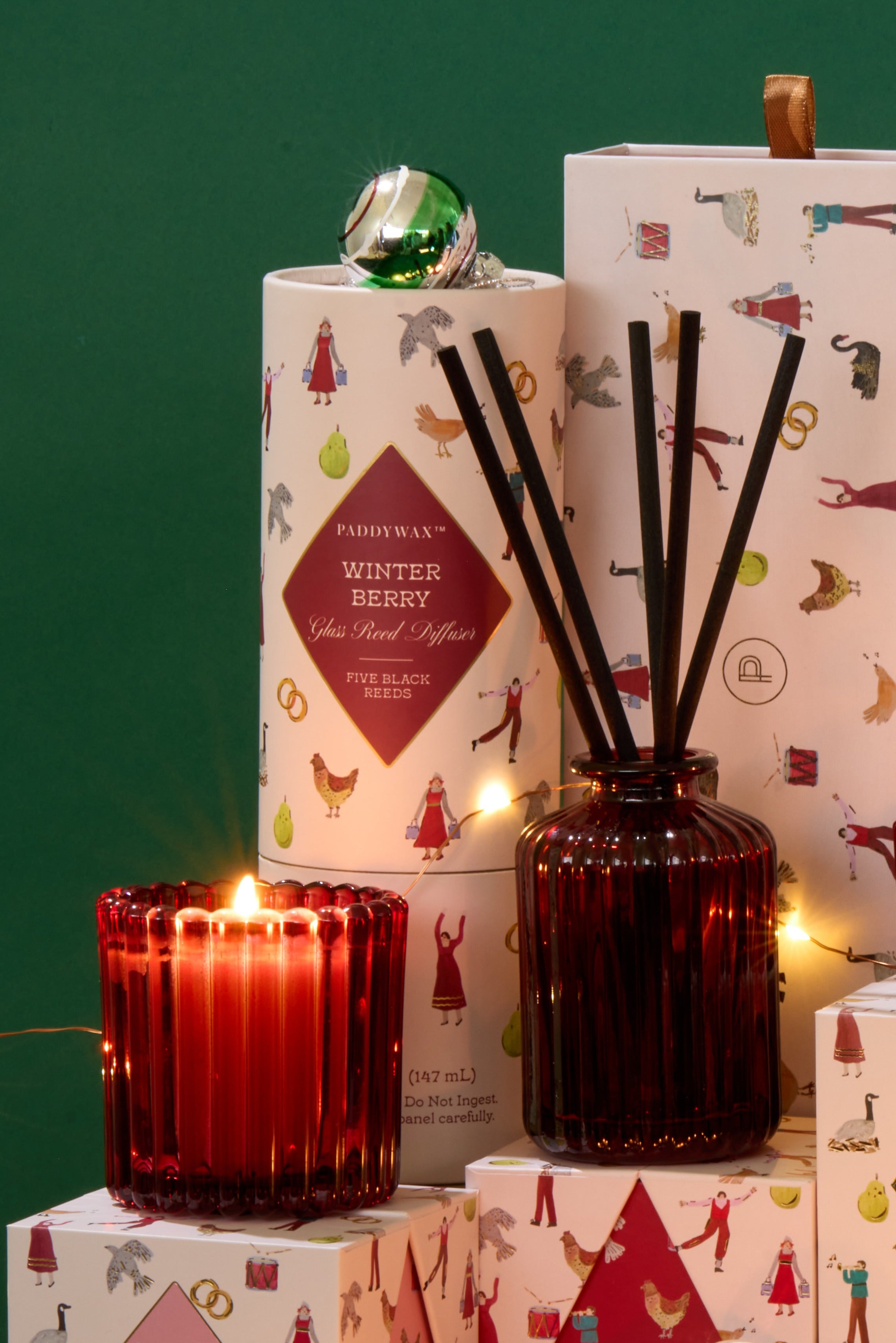 Ambientador Mikado Rojo - Winter Berry