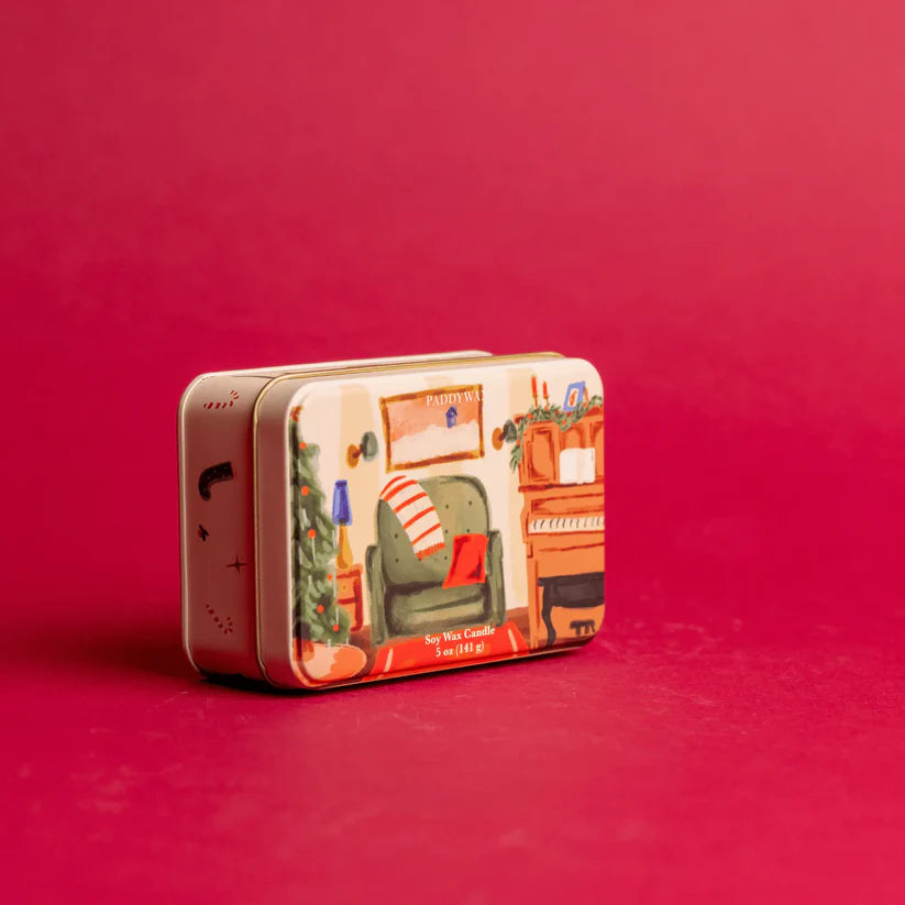 Vela Lata Navidad Sofá - Pomegranate Spruce