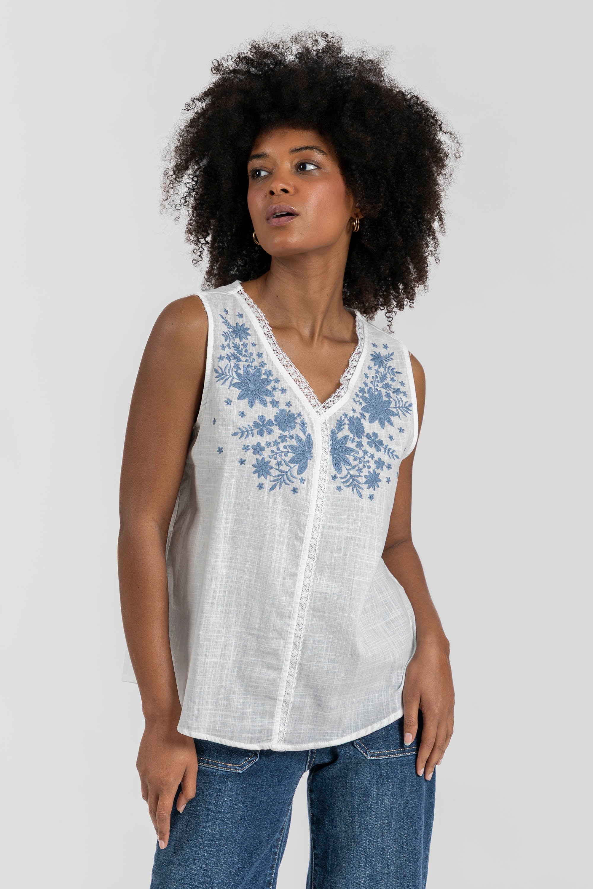 Blusa Emma Blanca