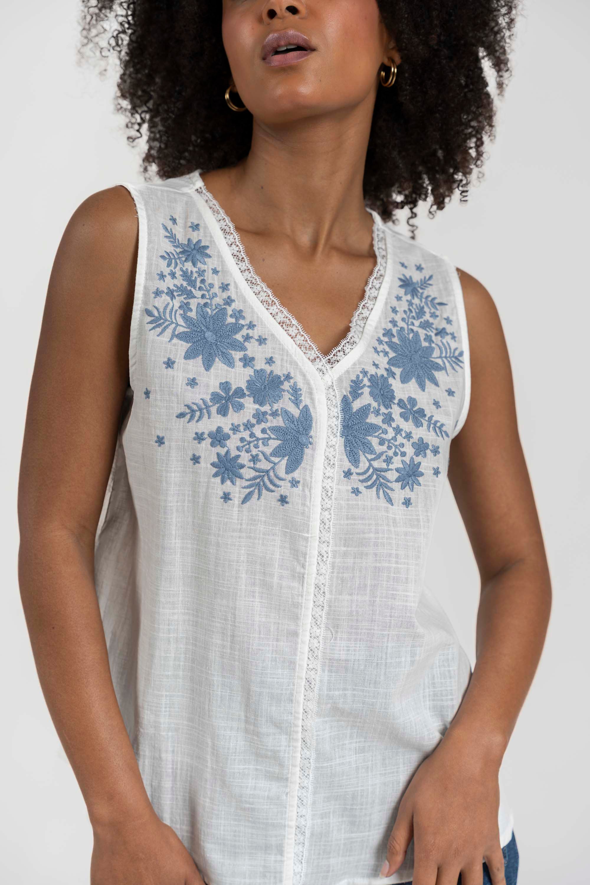 Blusa Emma Blanca