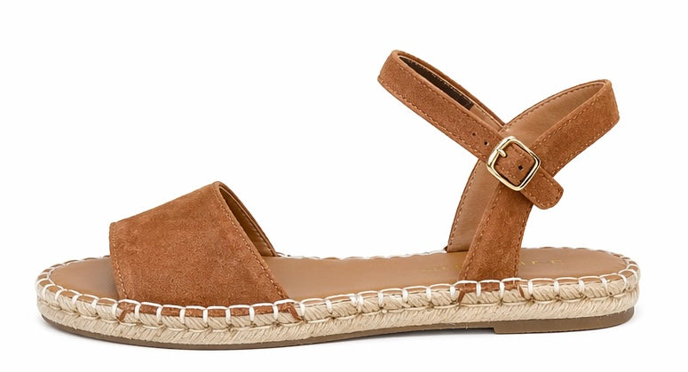 Sandalia Ante Camel Plana