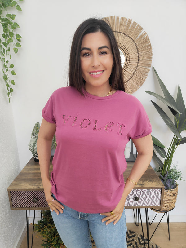 Camiseta Violet