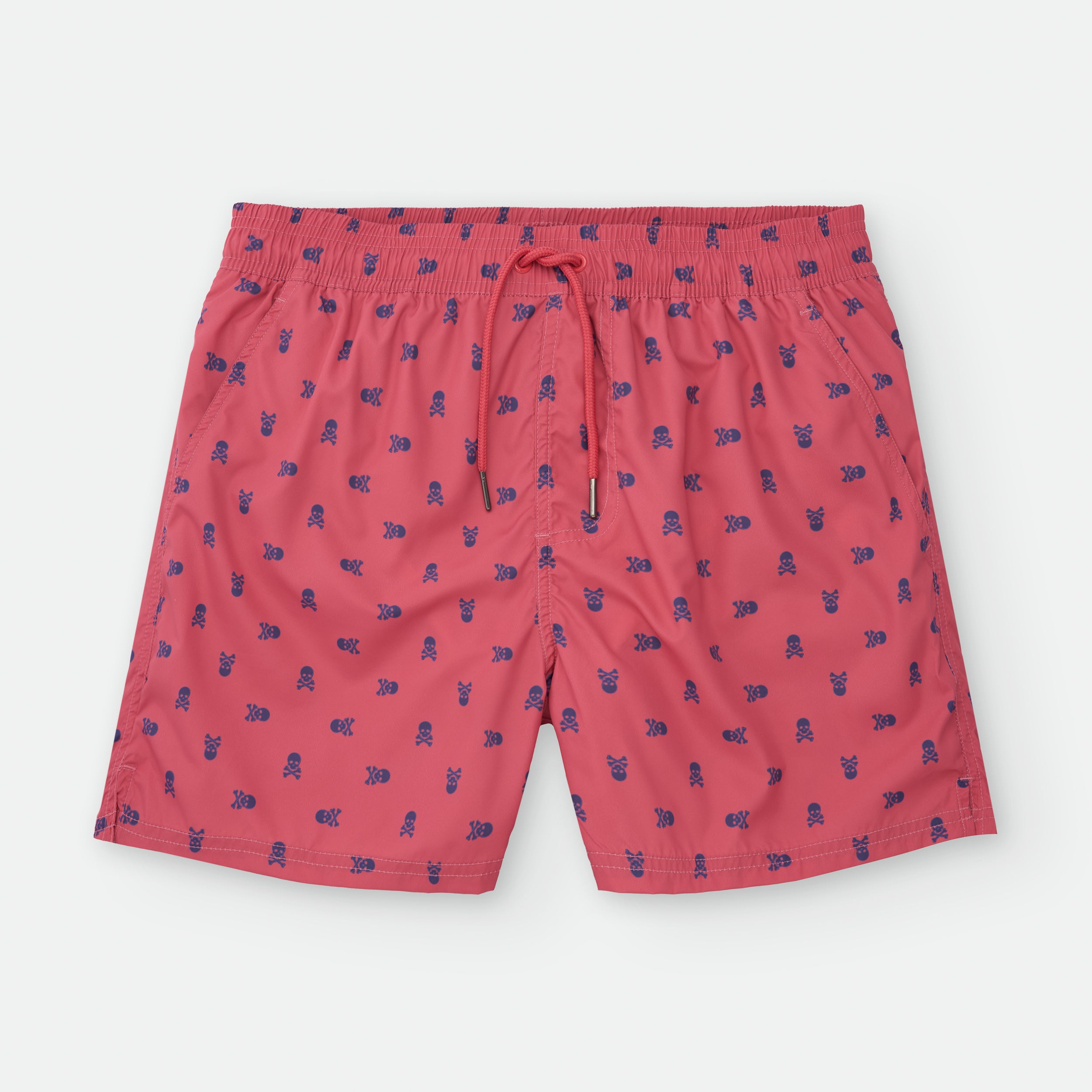 Bañador Calaveras Rojo