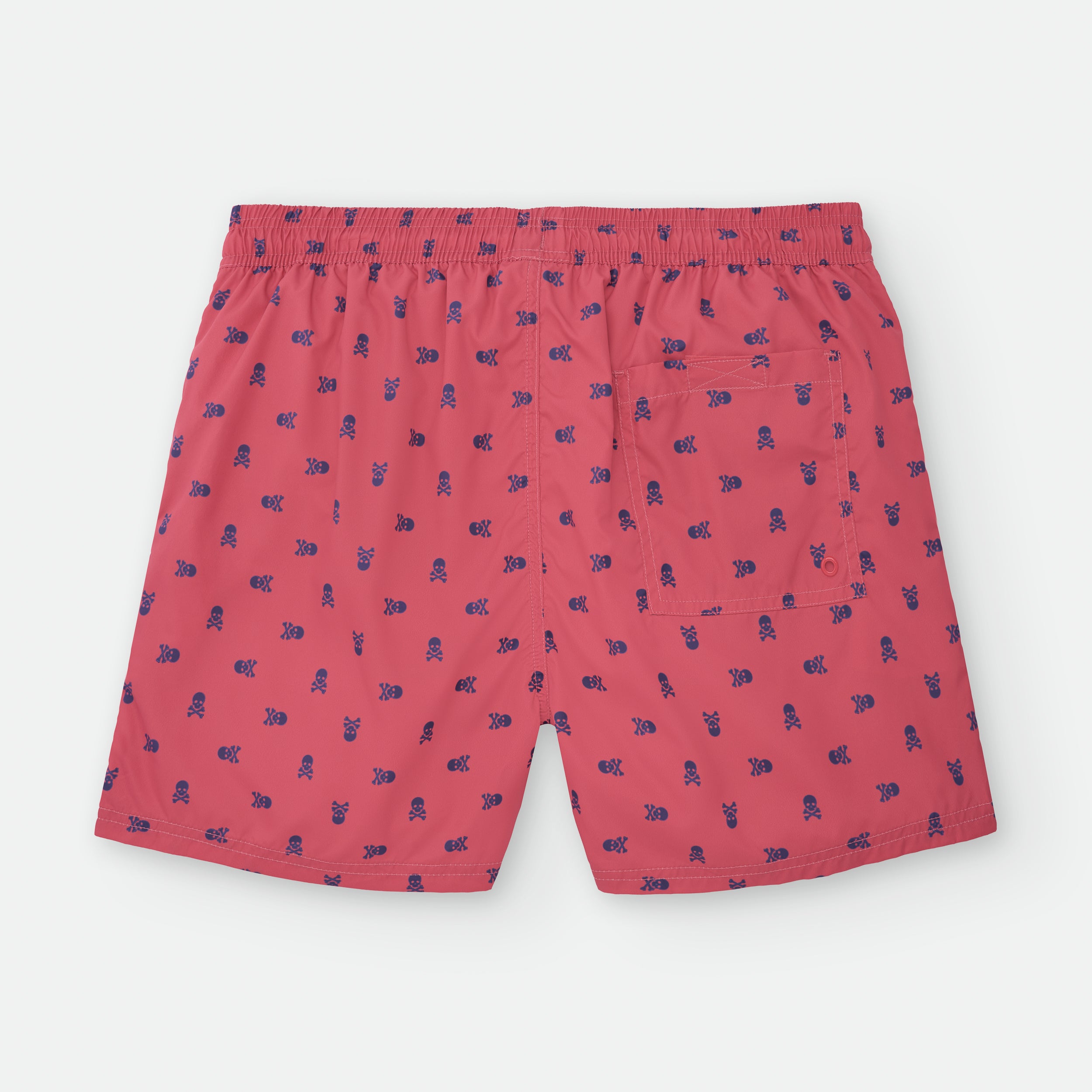 Bañador Calaveras Rojo