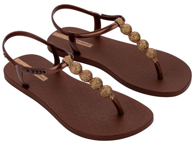 SANDALIAS IPANEMA CLASS EASY ON GLOW CHOCOLATE